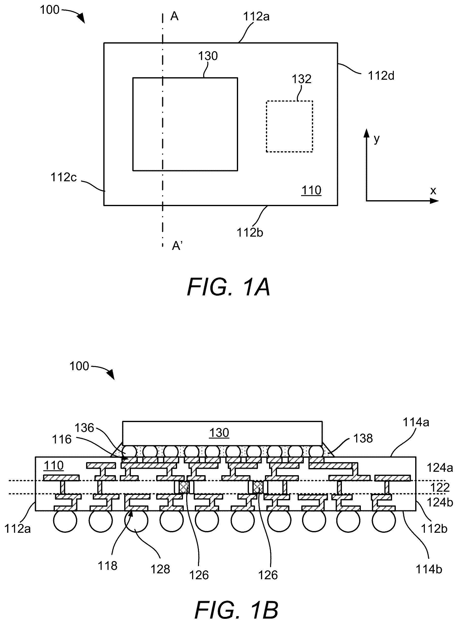 Patent US12588528 — Package bumps of a package substrate having diagonal package bumps — Figure 1