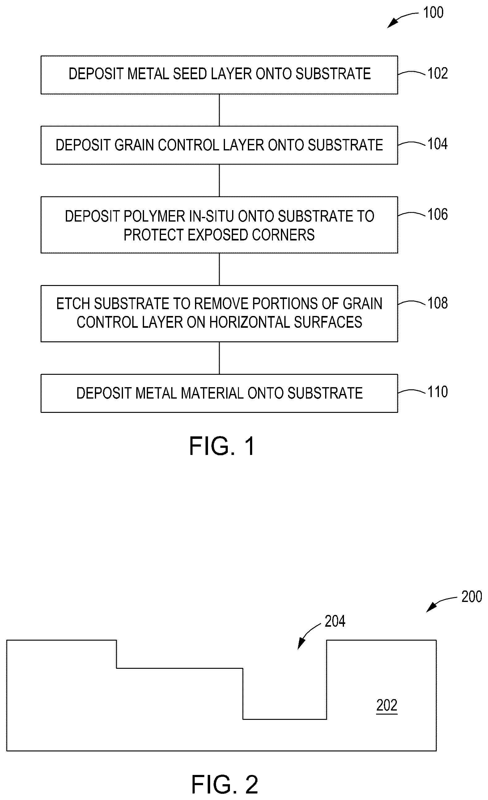 Patent US12588533 — Grain structure engineering for metal gapfill materials — Figure 1