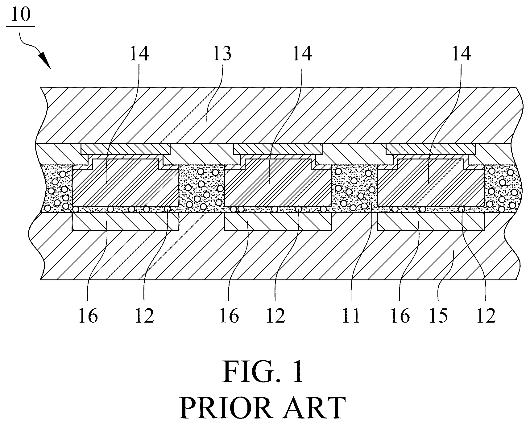 Patent US12588541 Figure 1 – Flip chip bonding method and chip used therein