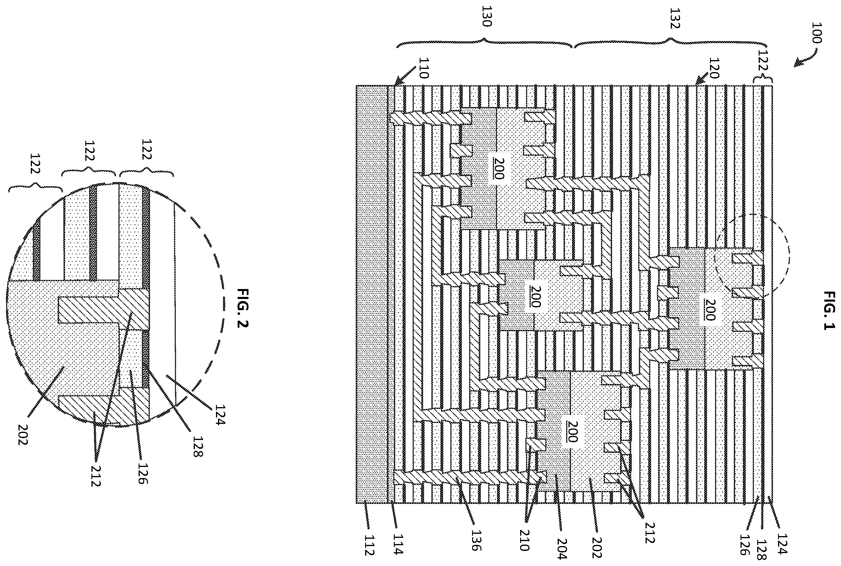 Patent US12588550 — Integrated circuit interconnect with embedded die — Figure 1