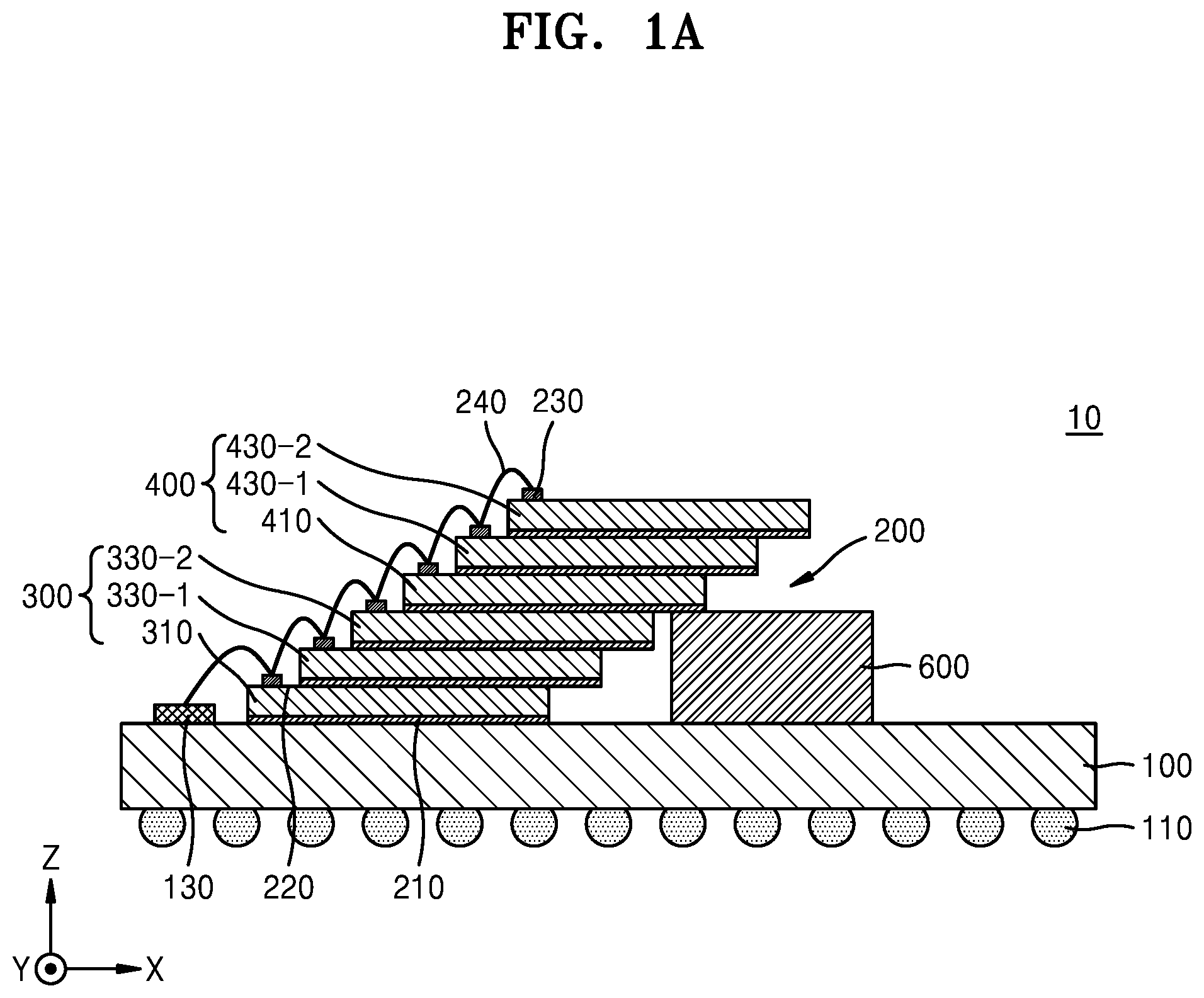 Patent US12588562 — Semiconductor package — Figure 1