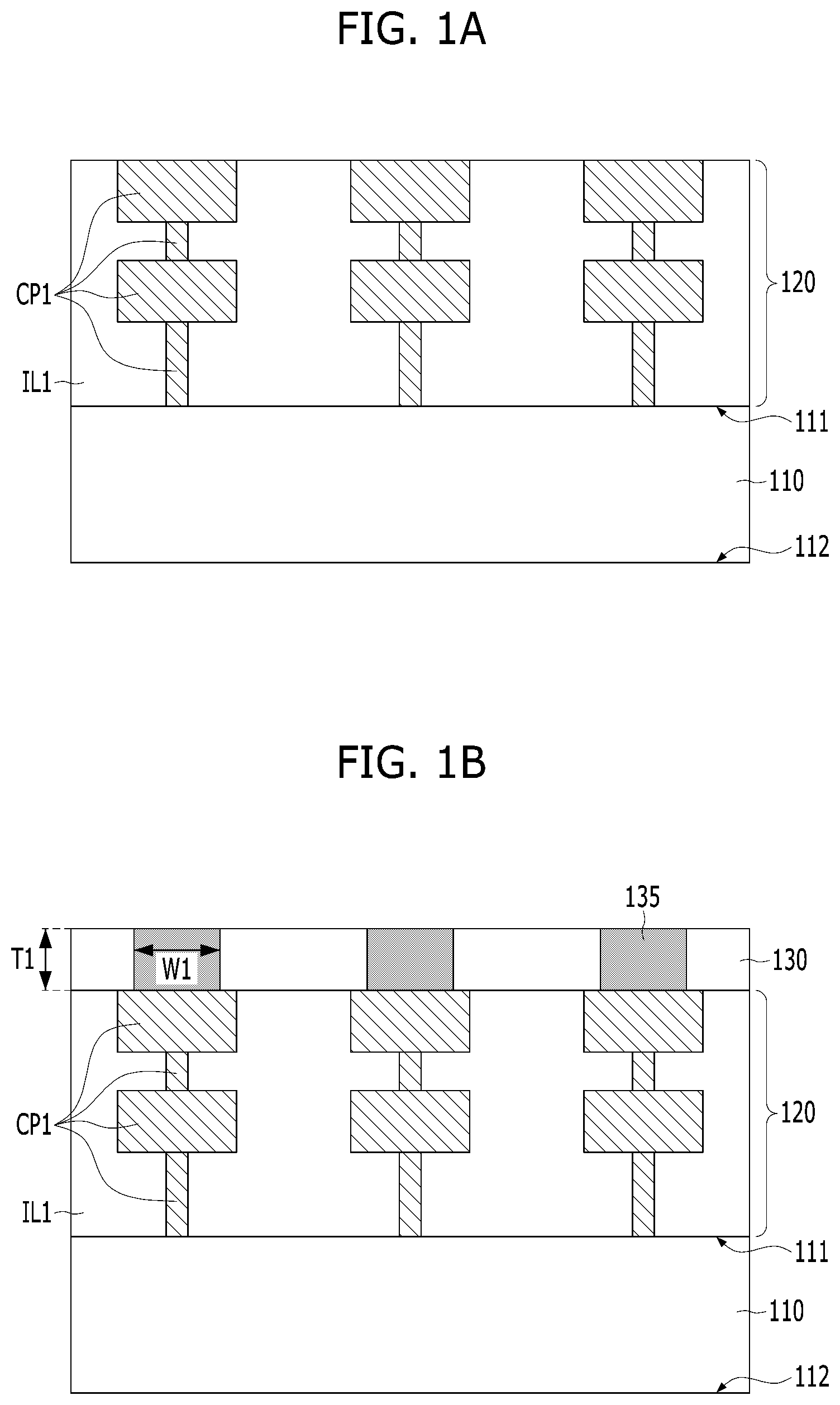 Patent US12588565 Figure 1 – Semiconductor device including bonding pads and method for fabricating the same