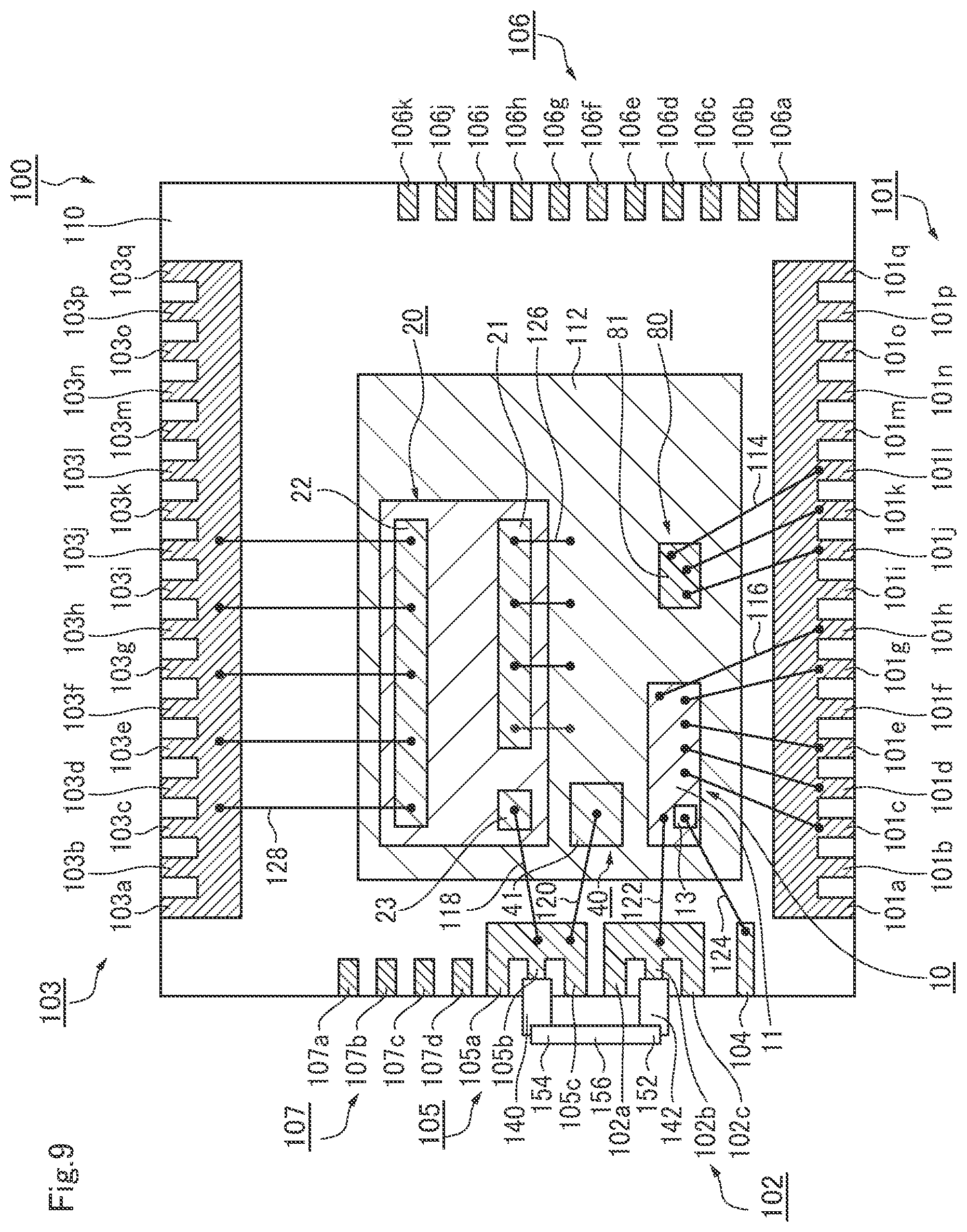 Patent US12588573 Figure 9 – Semiconductor device