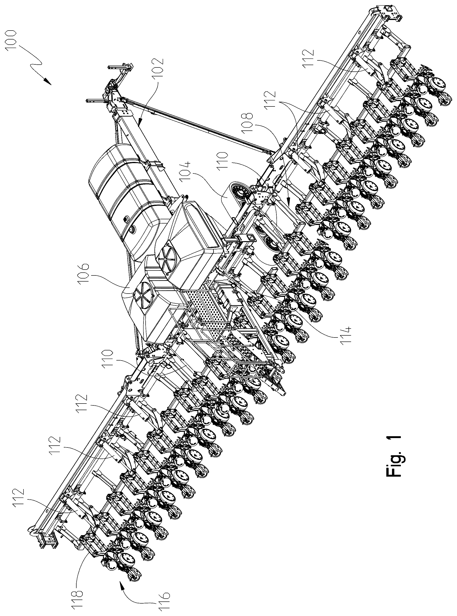 Patent US12588577 Figure 1 – Ground following optimization with position control systems and methods