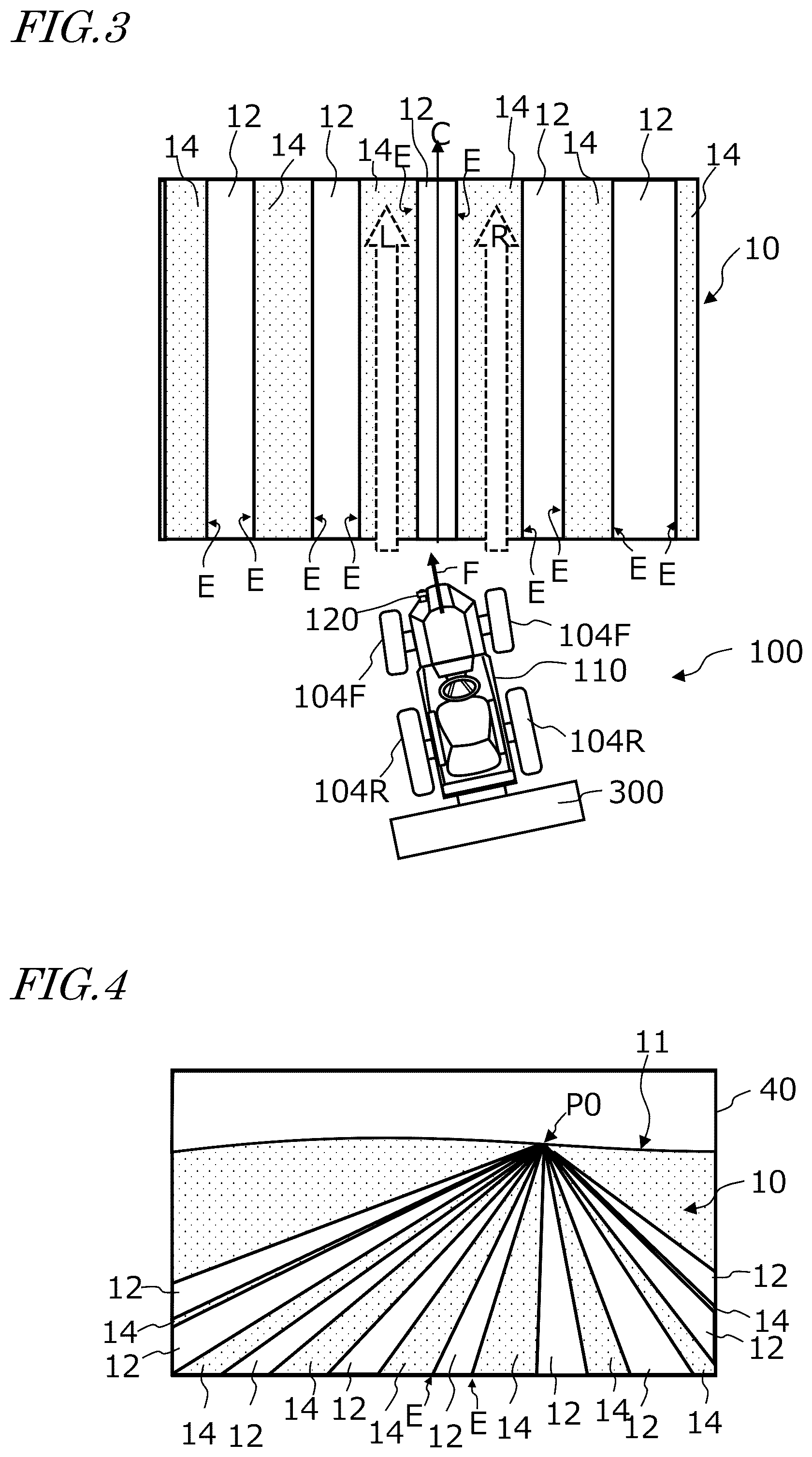 Patent US12588578 Figure 2 – Row detection system, agricultural machine having a row detection system, and method of row detection