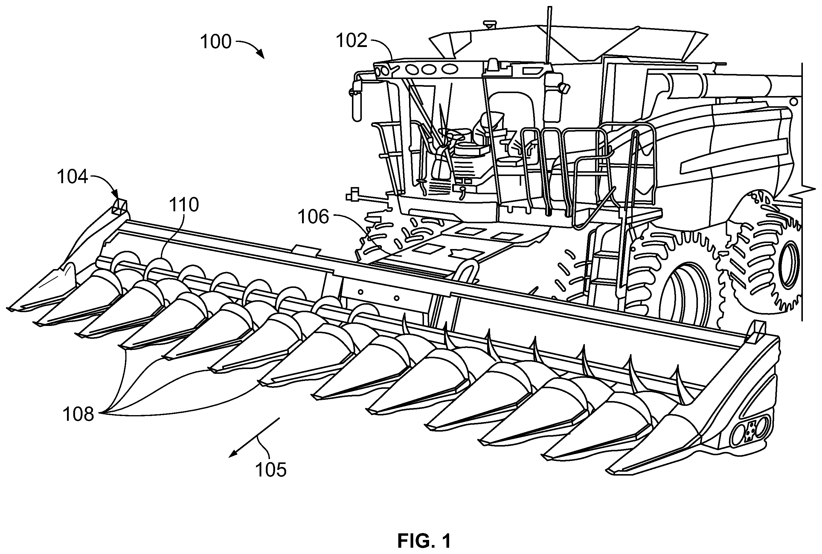 Patent US12588590 — Systems and methods for crop stabilization and measurement — Figure 1