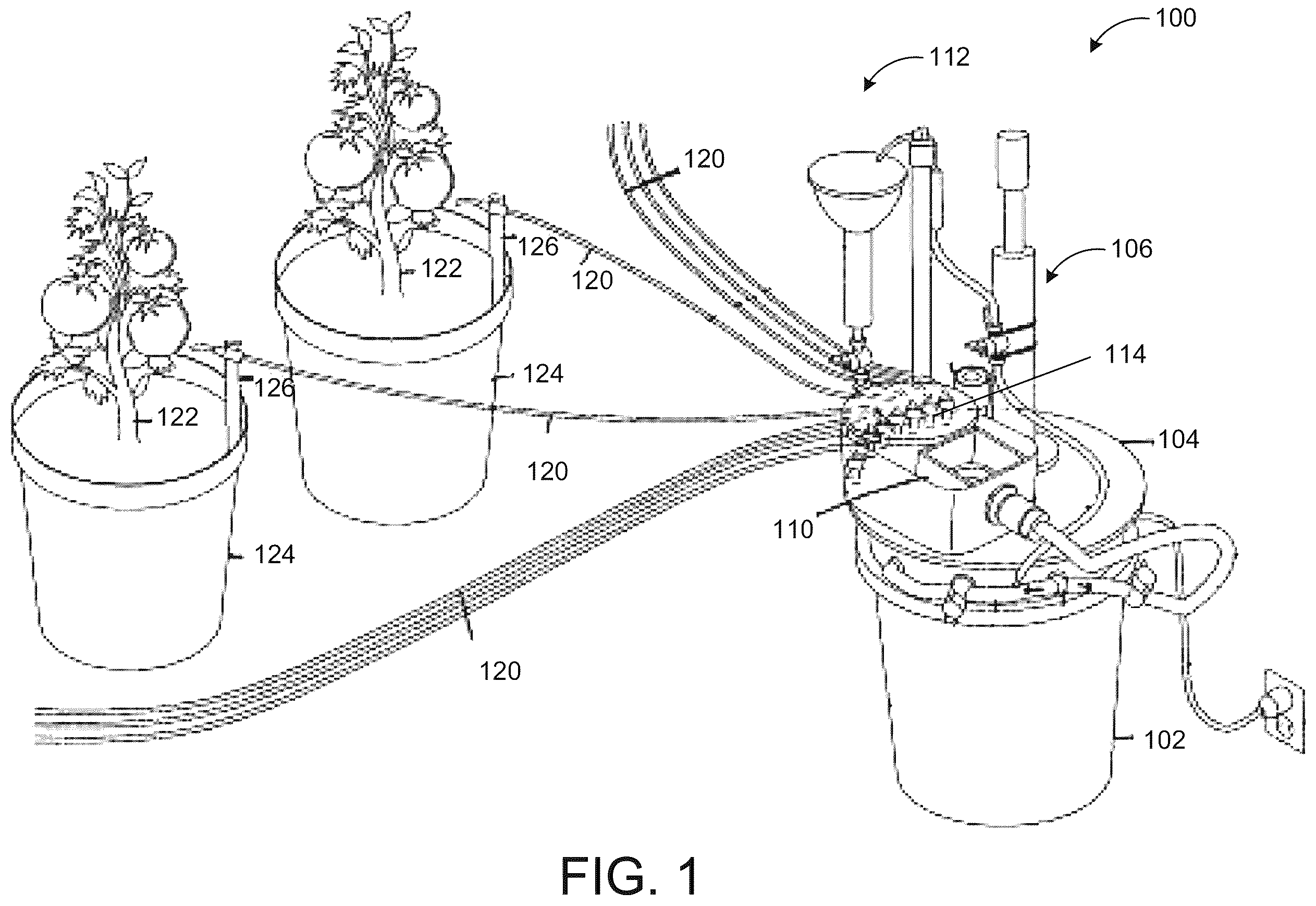 Patent US12588609 — Plant nutrient preparation and delivery system — Figure 1