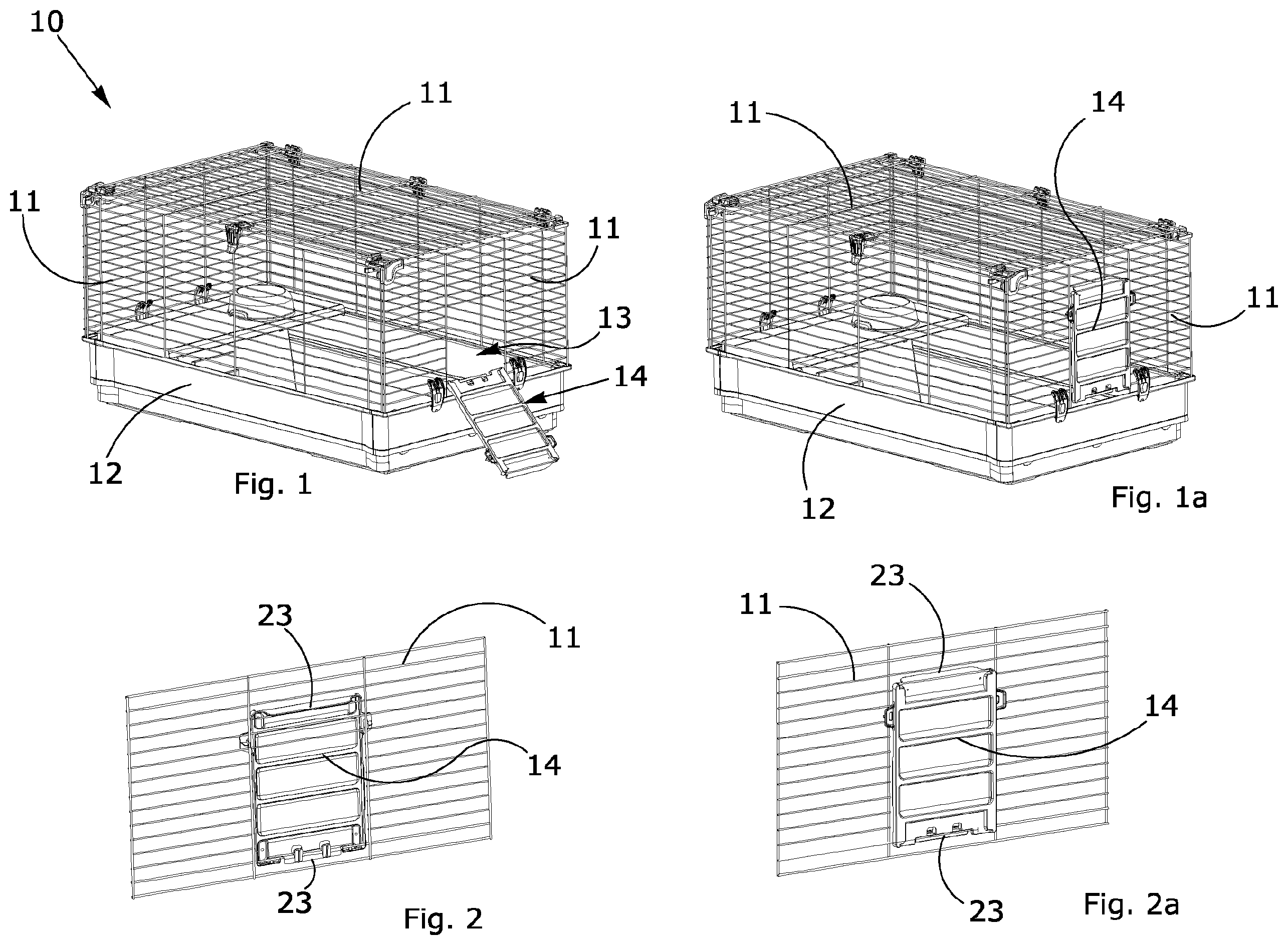 Patent US12588652 — Pet's cage — Figure 1