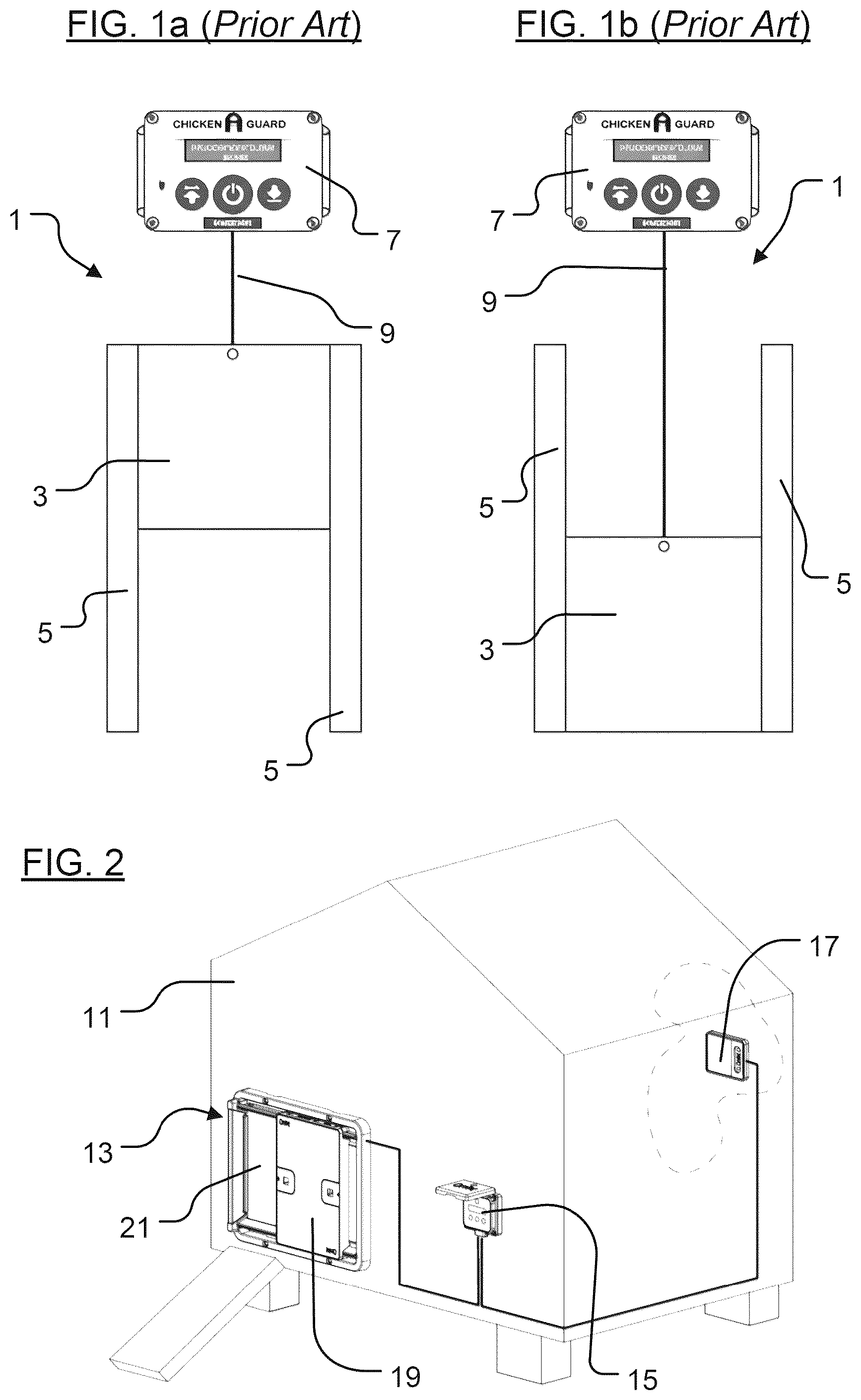 Patent US12588660 — Door assembly for an animal enclosure — Figure 1