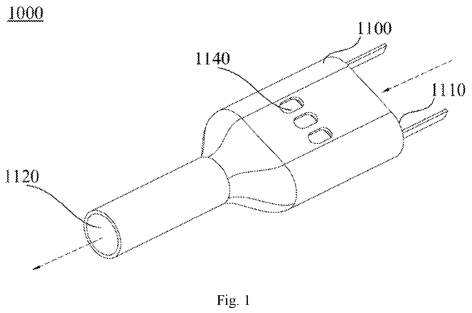 Patent US12588706 Figure 1 – Atomizing core, atomizer, electronic cigarette, and assembly method