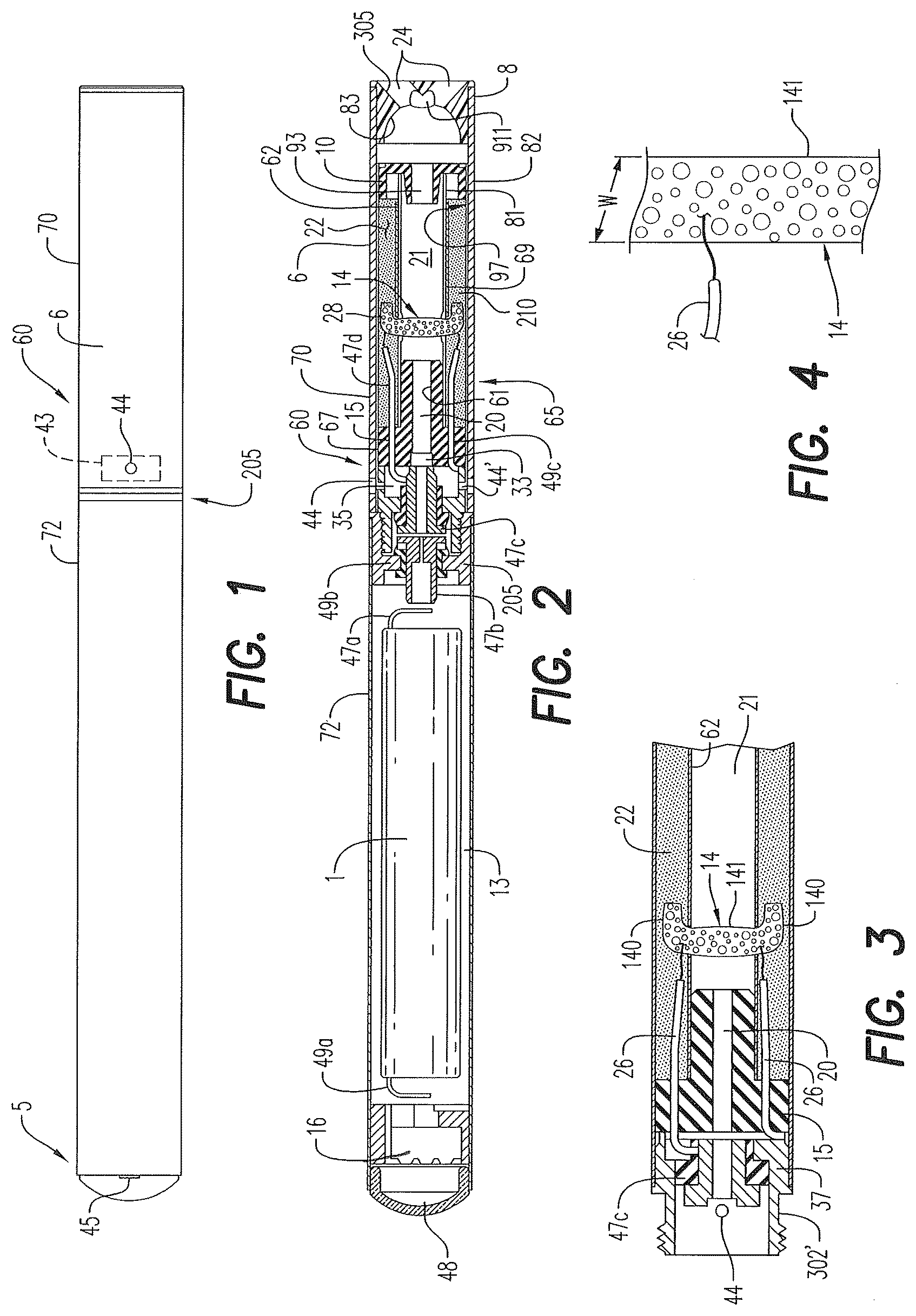 Patent US12588707 — Electronic smoking article — Figure 1