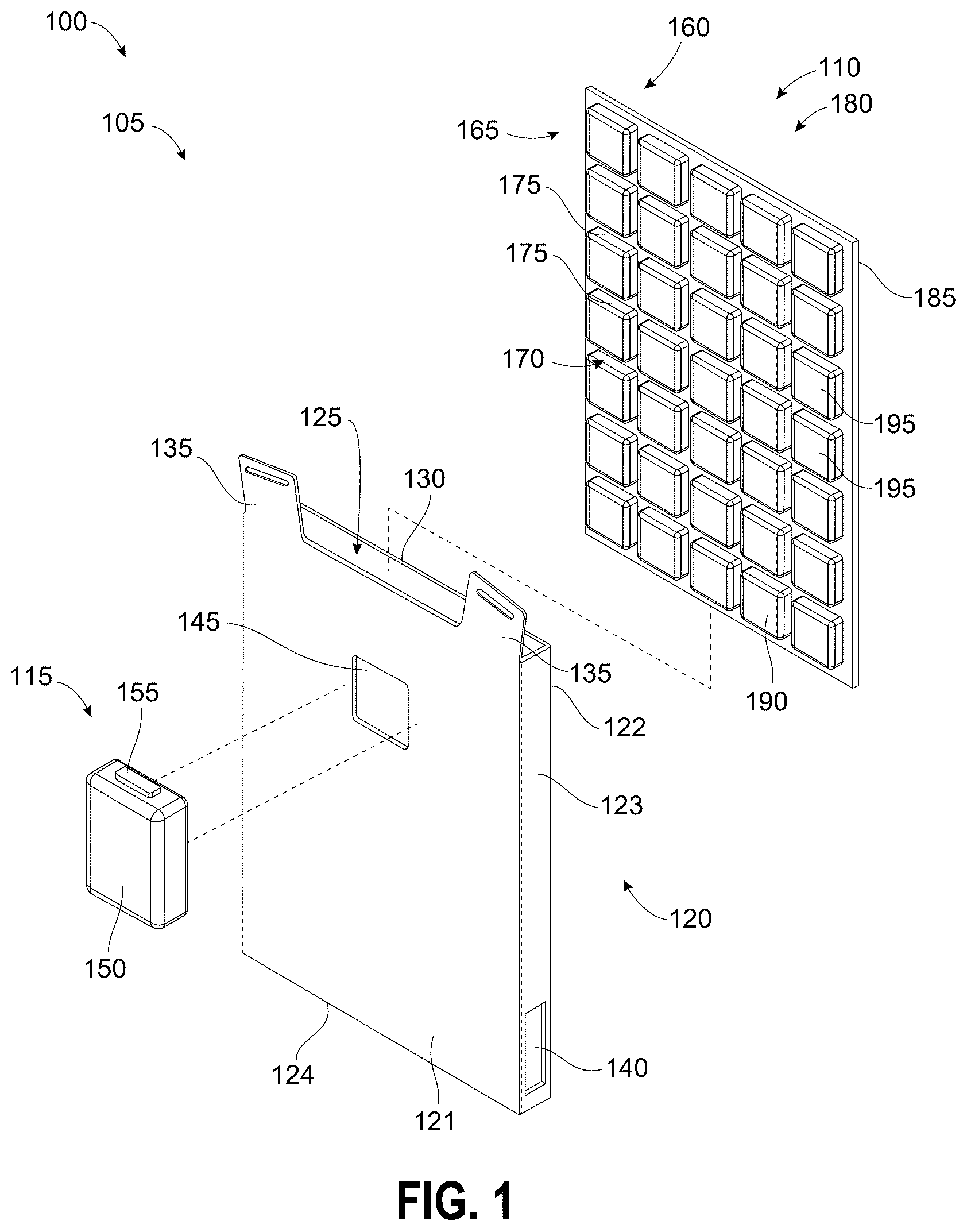 Patent US12588718 — Portable personal cooling system — Figure 1