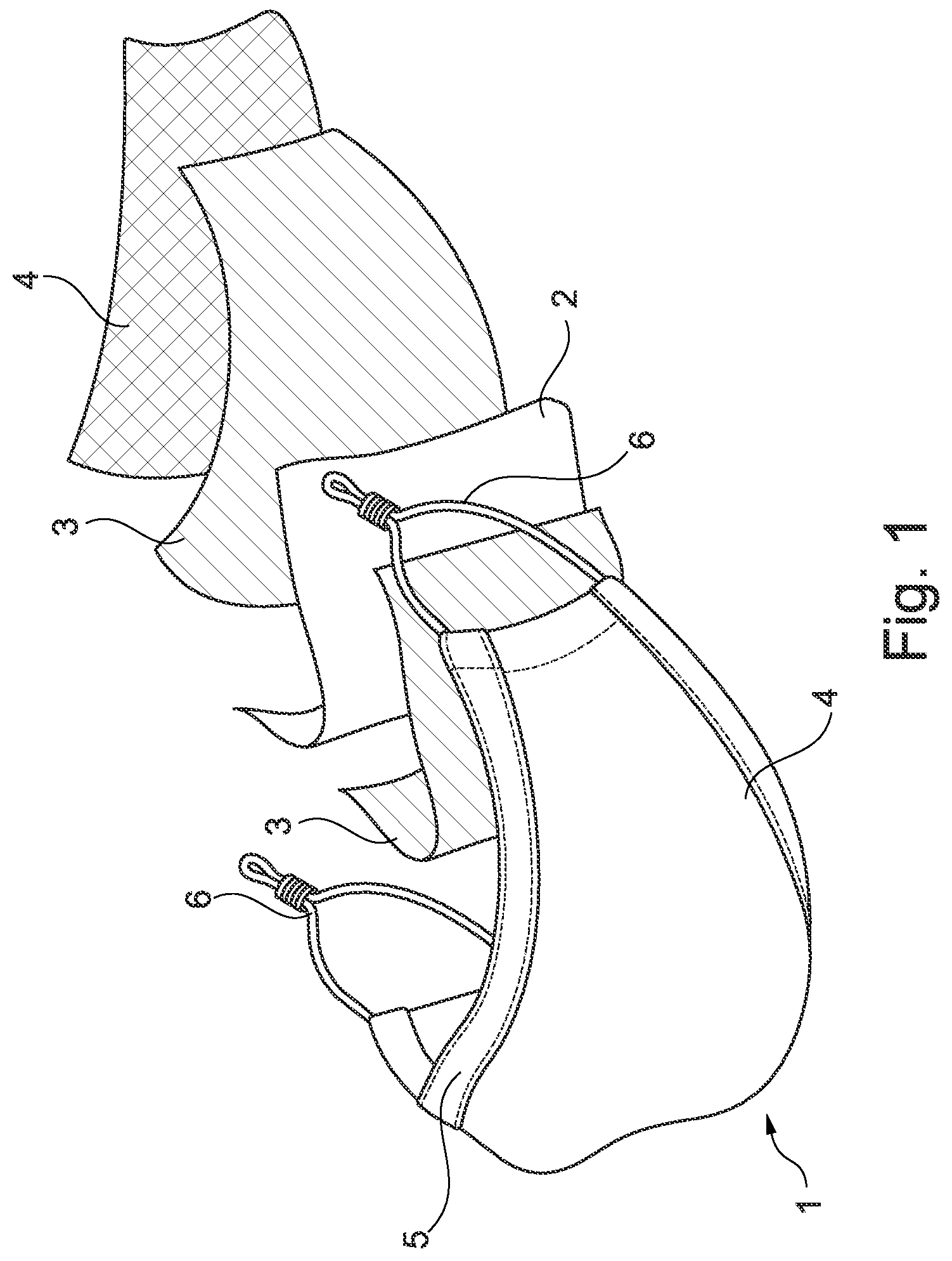Patent US12588721 — Face mask — Figure 1