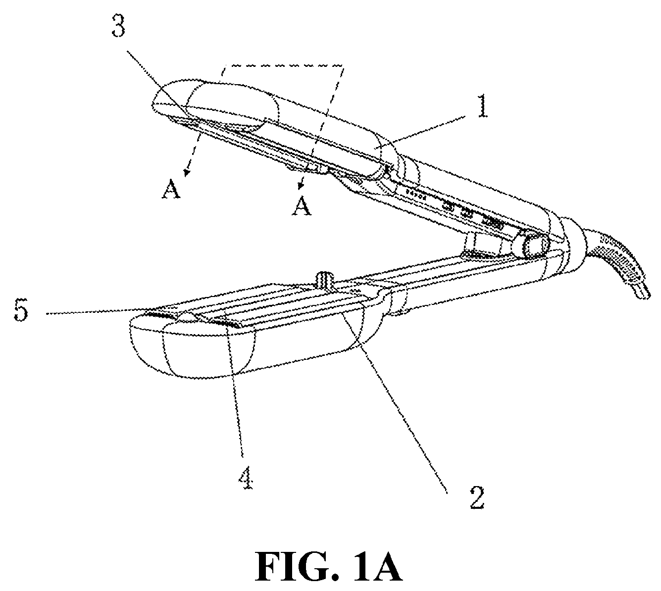 Patent US12588744 — Hairdressing and styling apparatus — Figure 1