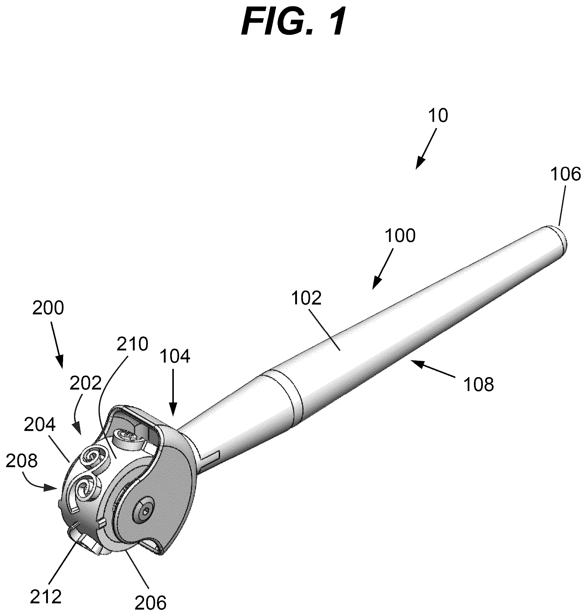 Patent US12588746 — Cosmetic application device and method — Figure 1
