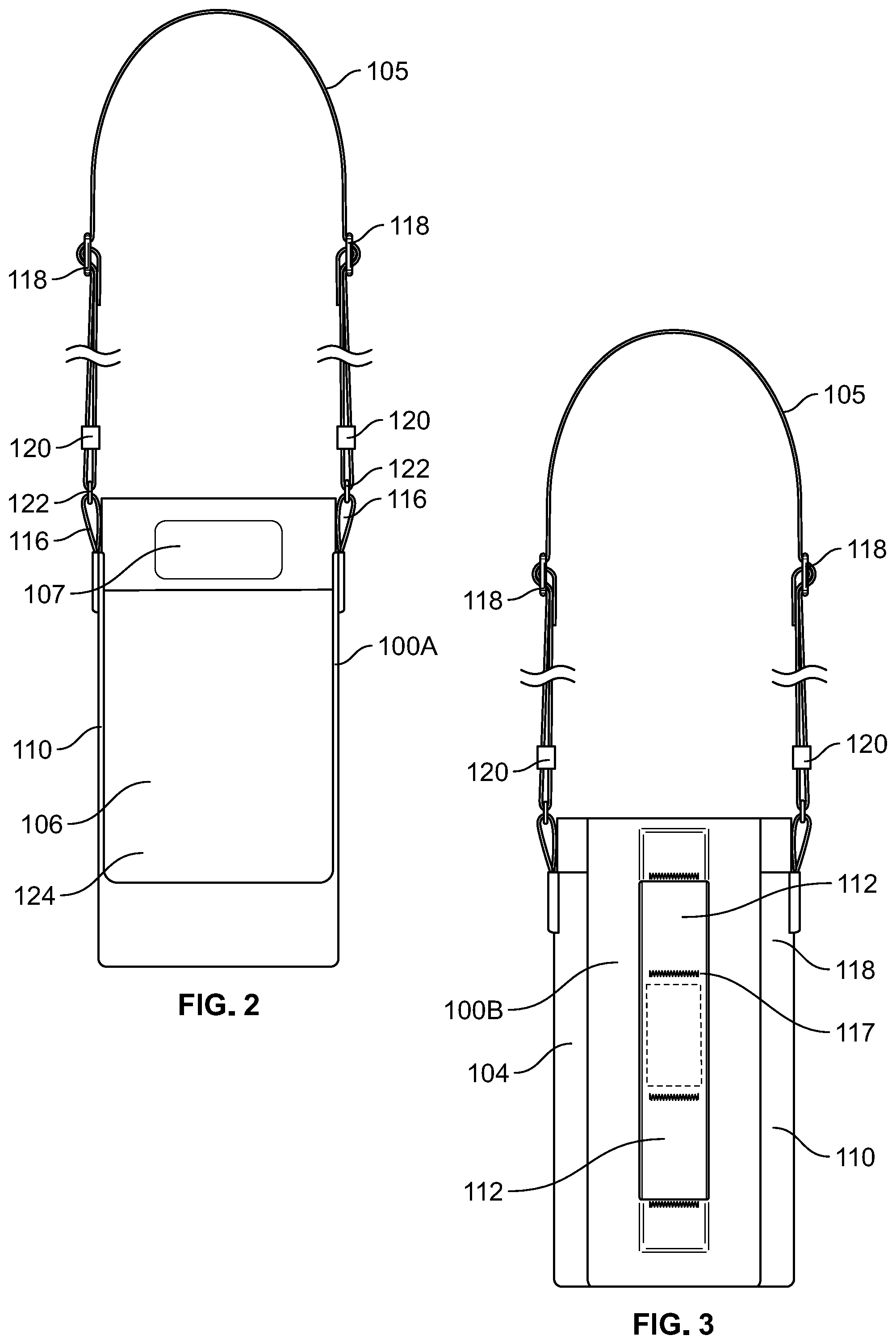 Patent US12588747 Figure 2 – Holder for container