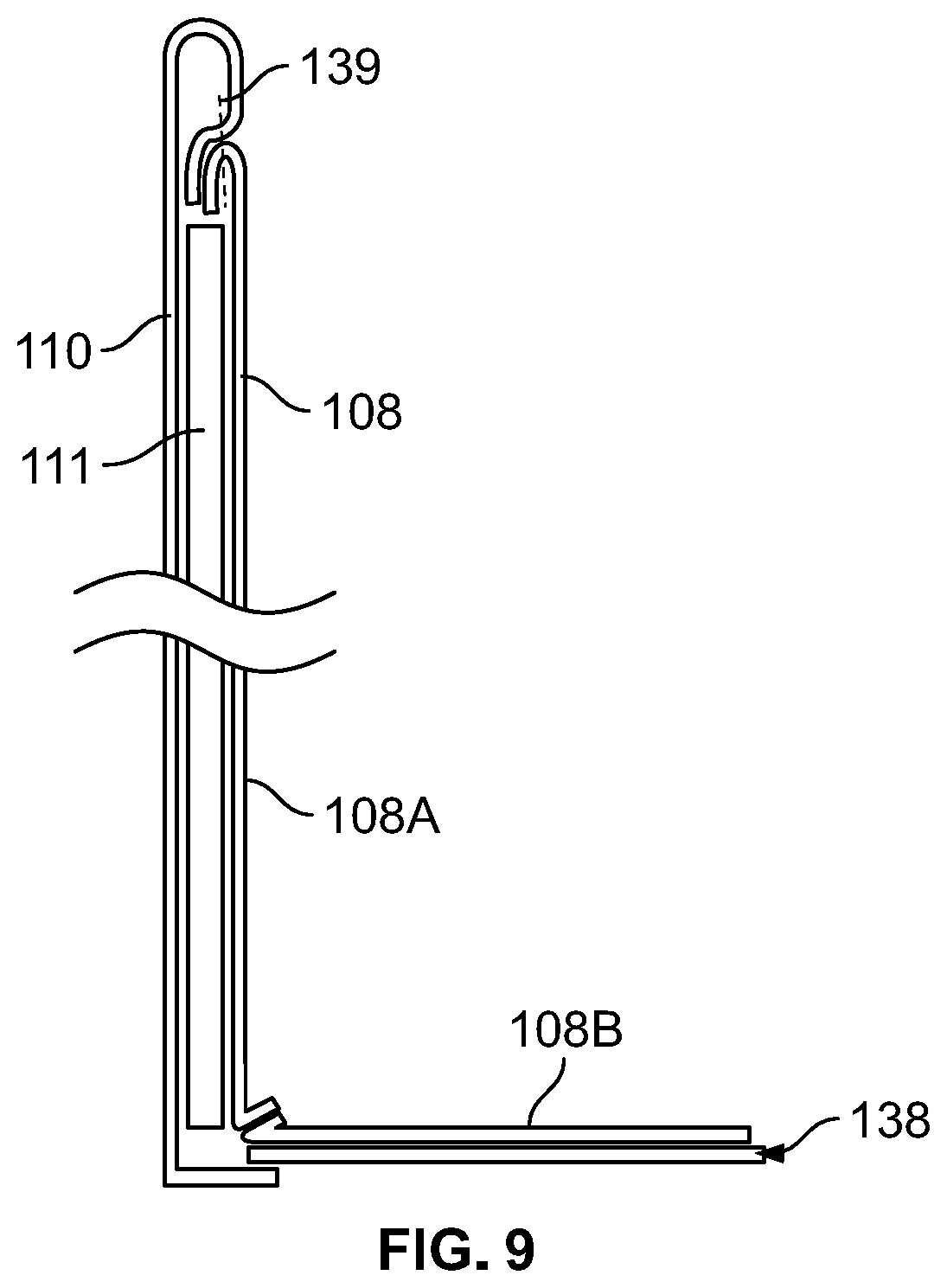 Patent US12588747 Figure 8 – Holder for container