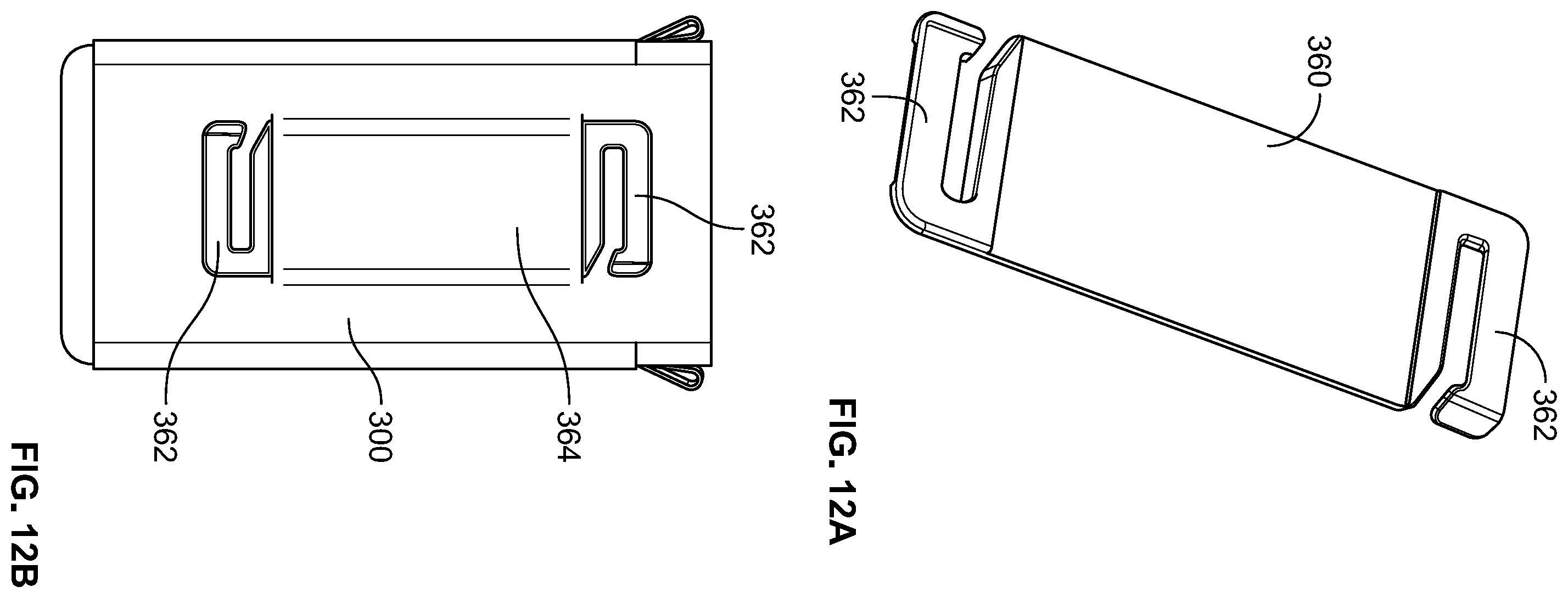 Patent US12588747 Figure 12 – Holder for container