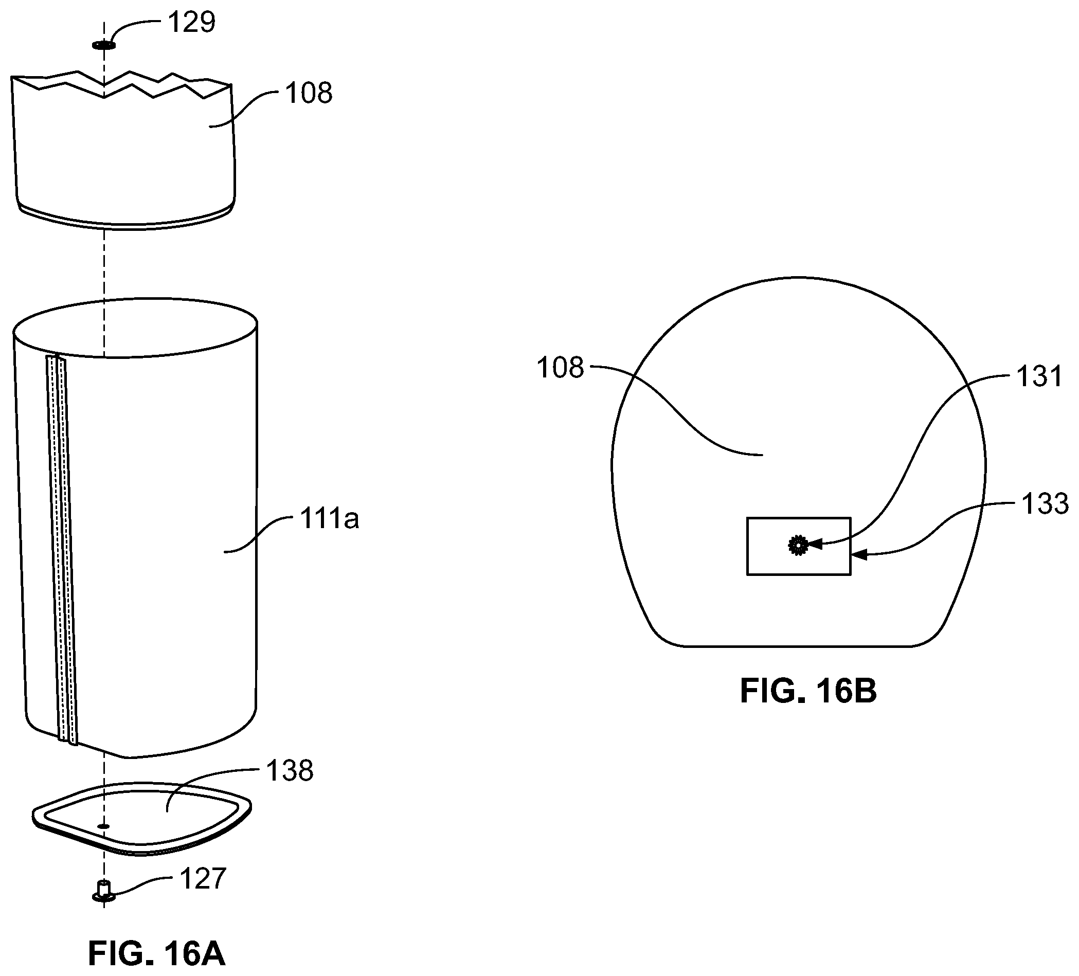 Patent US12588747 Figure 17 – Holder for container