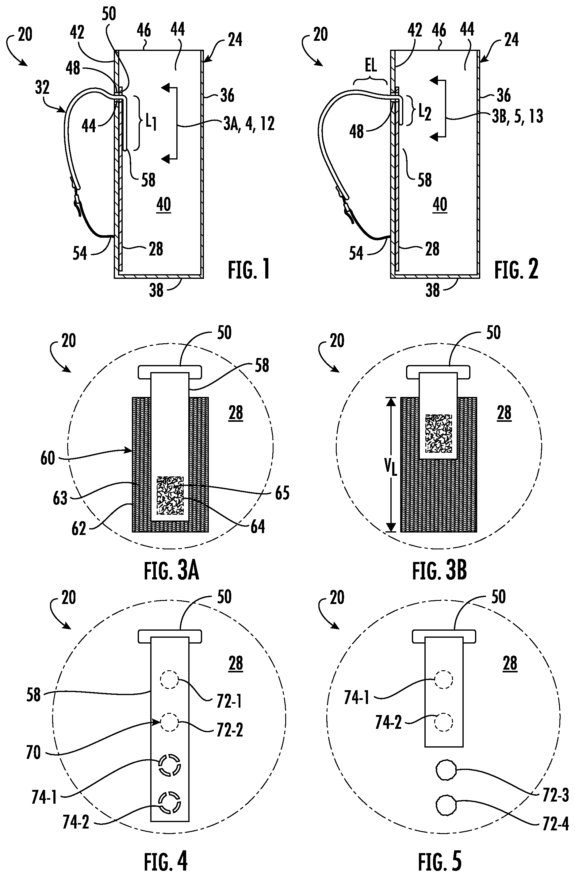 Patent US12588748 — Adjustable backpack — Figure 1