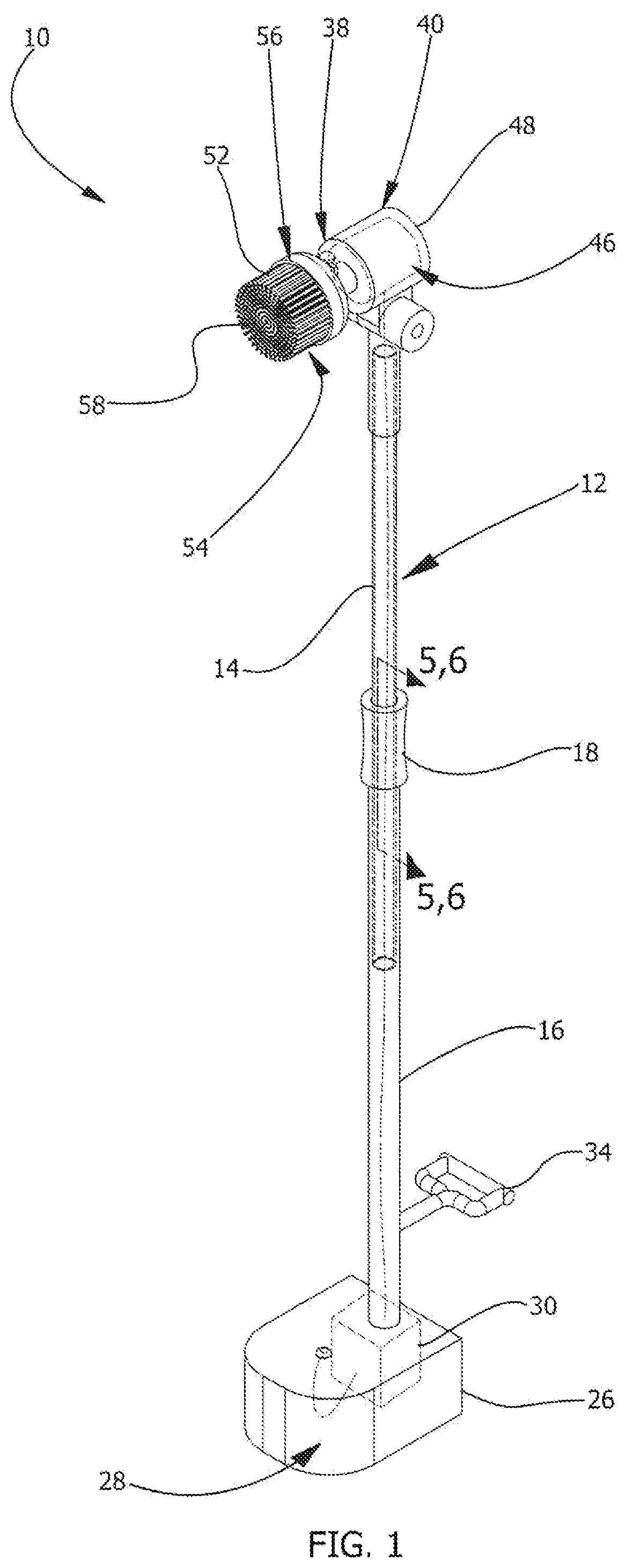Patent US12588749 — Pool cleaning device — Figure 1