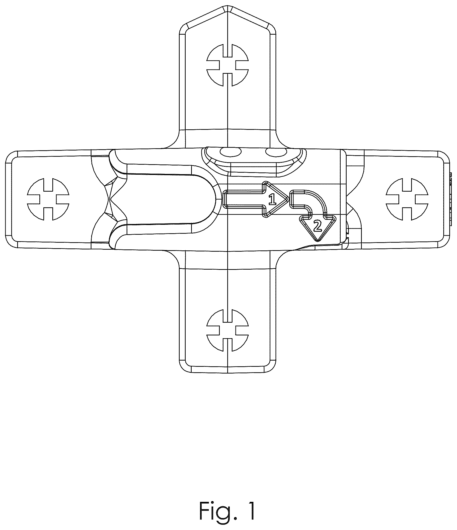 Patent US12588760 Figure 1 – Anti-tip system for furniture