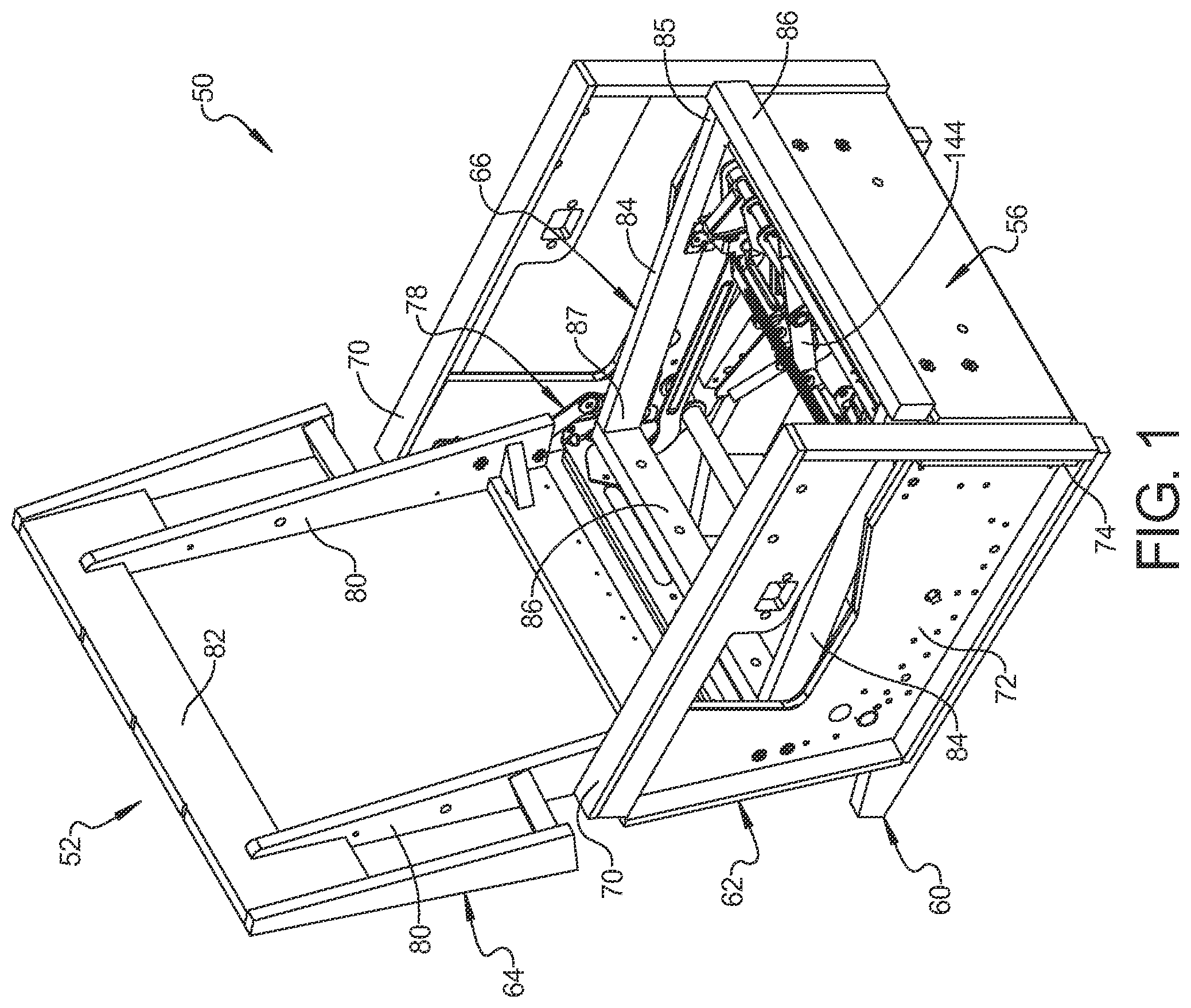 Patent US12588765 — Rocking furniture member with power synchronous mechanism — Figure 1