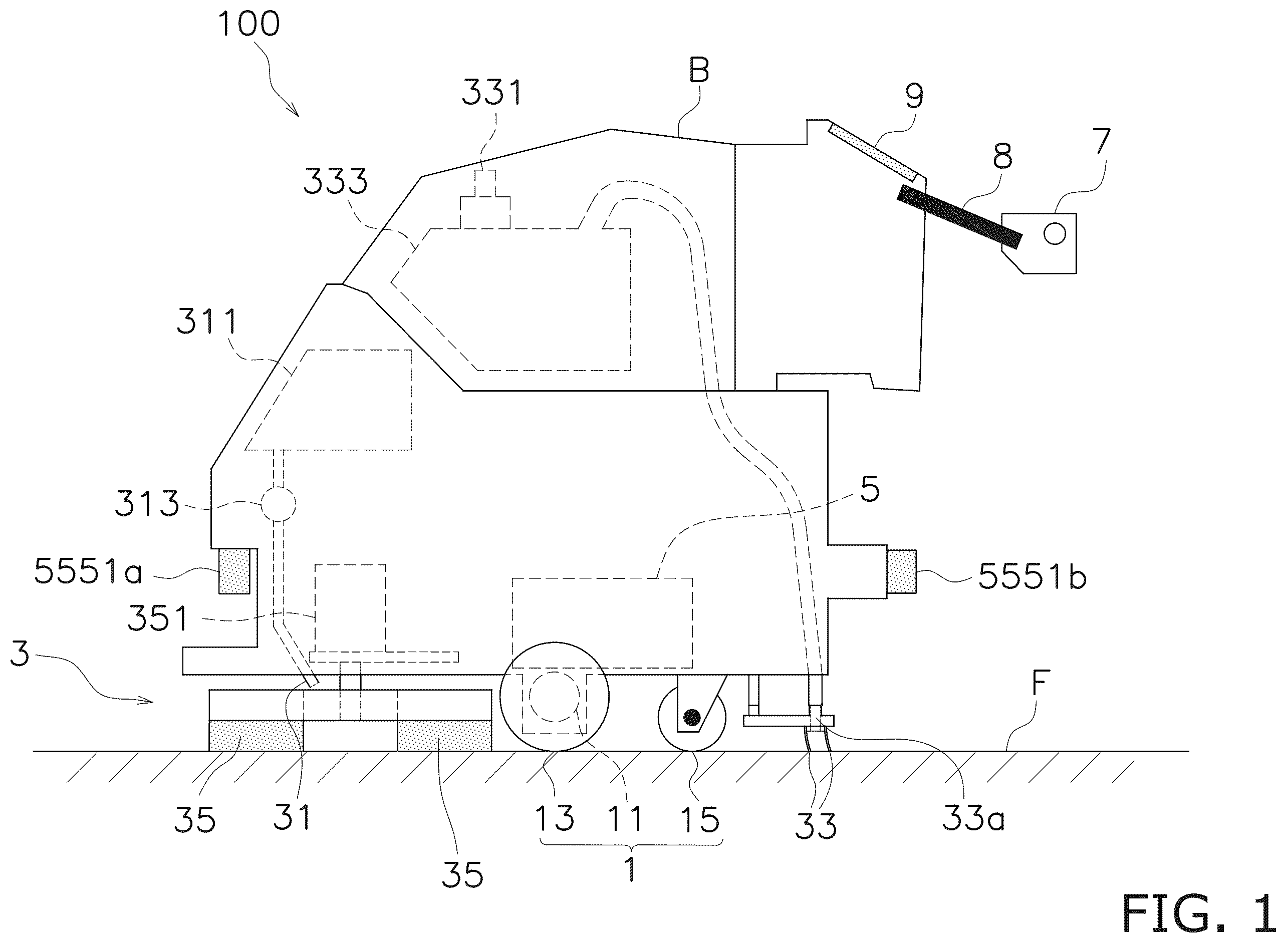 Patent US12588794 — Autonomous travel path planning method — Figure 1