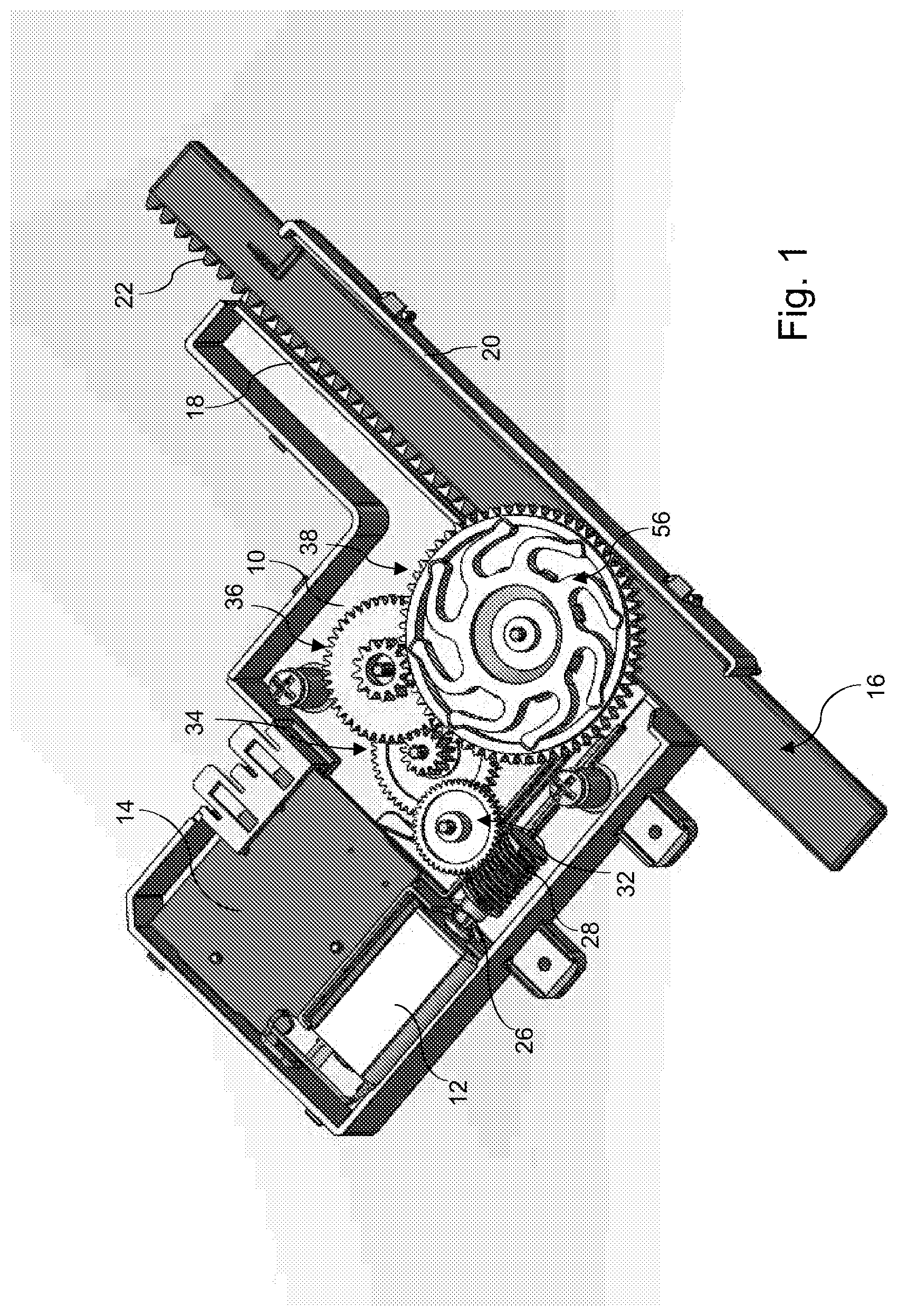 Patent US12588796 — Door opener for a domestic appliance — Figure 1