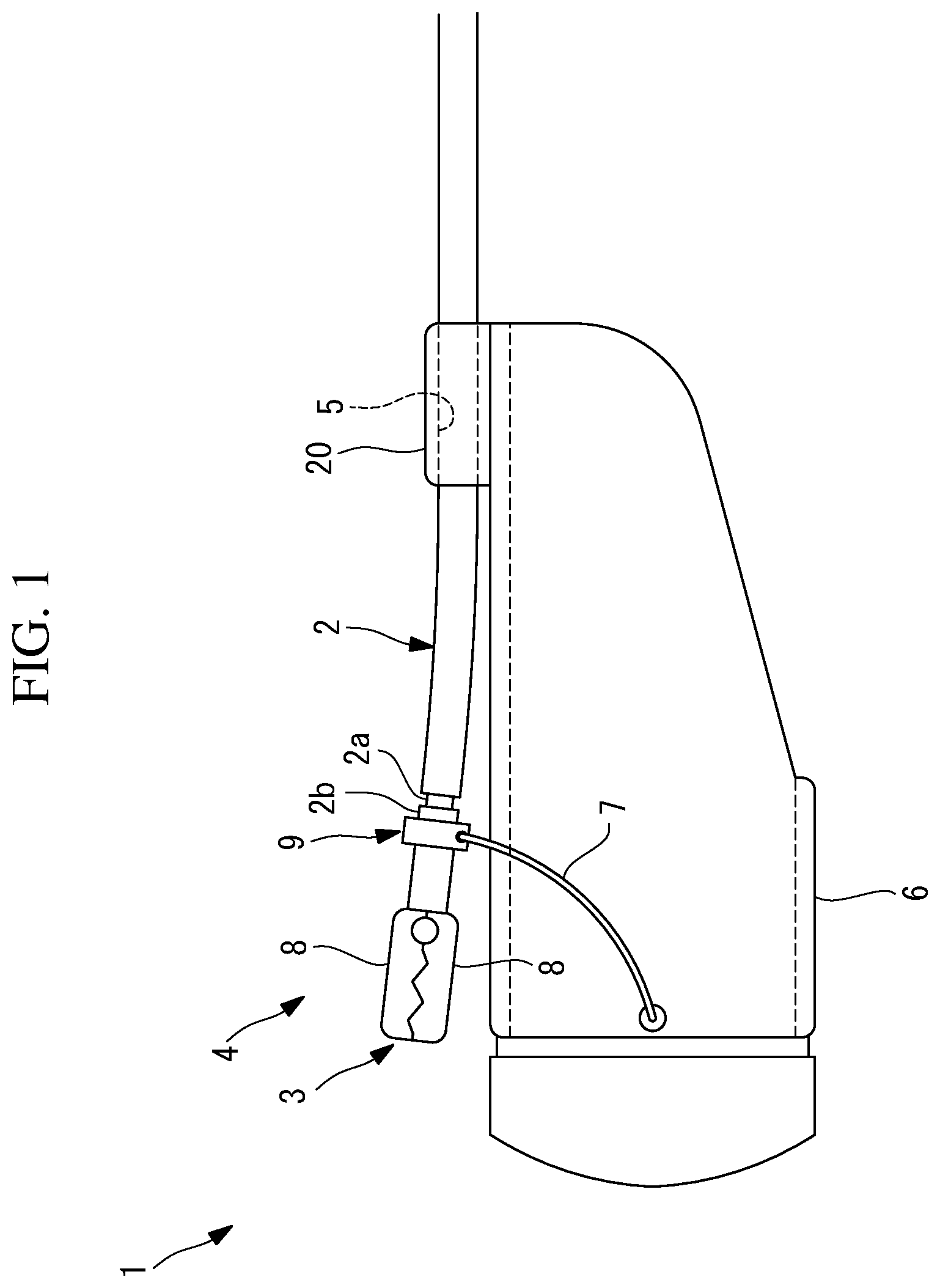 Patent US12588800 — Endoscope treatment tool — Figure 1