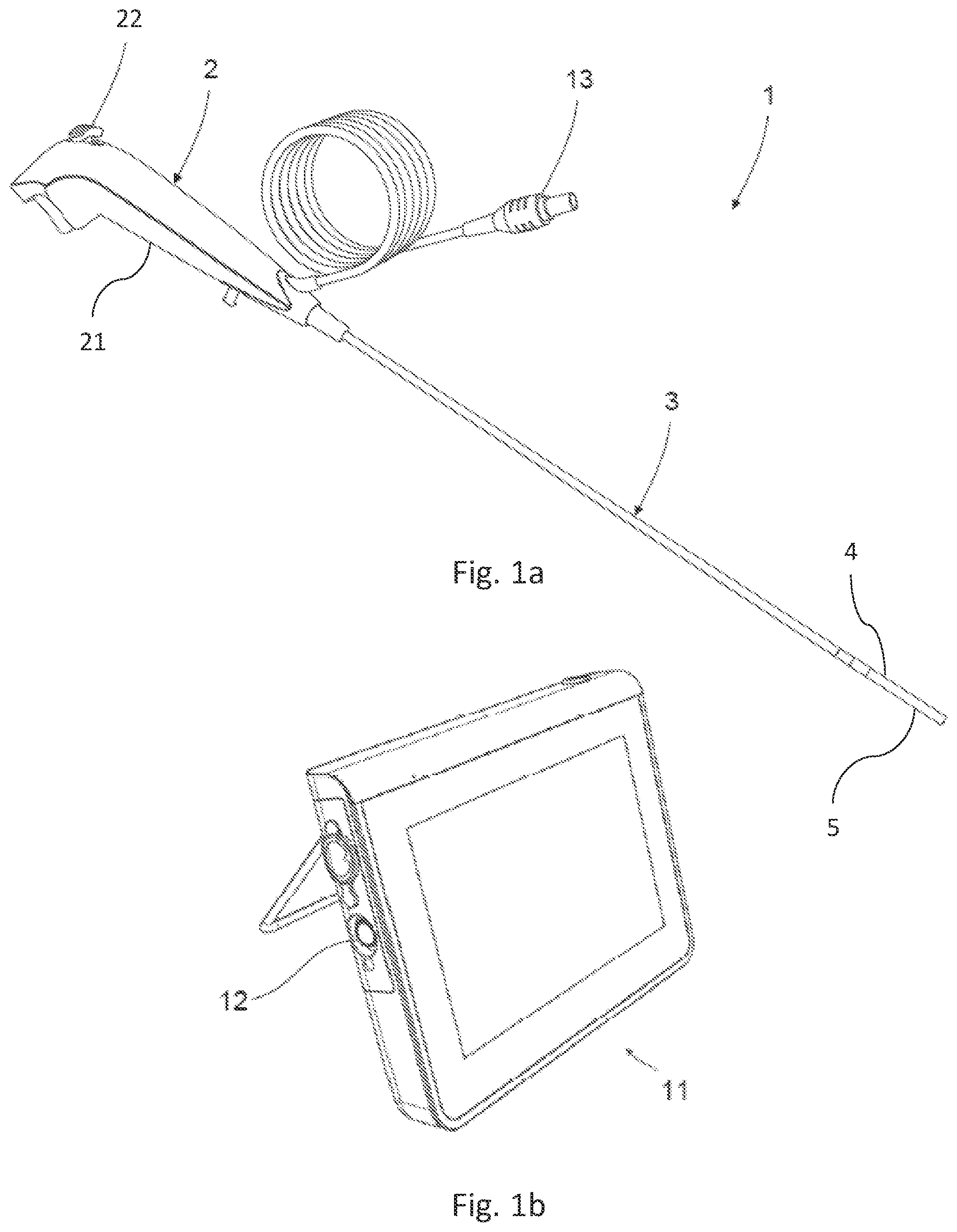 Patent US12588806 — Tip housing for an endoscope with a coated wall surface — Figure 1