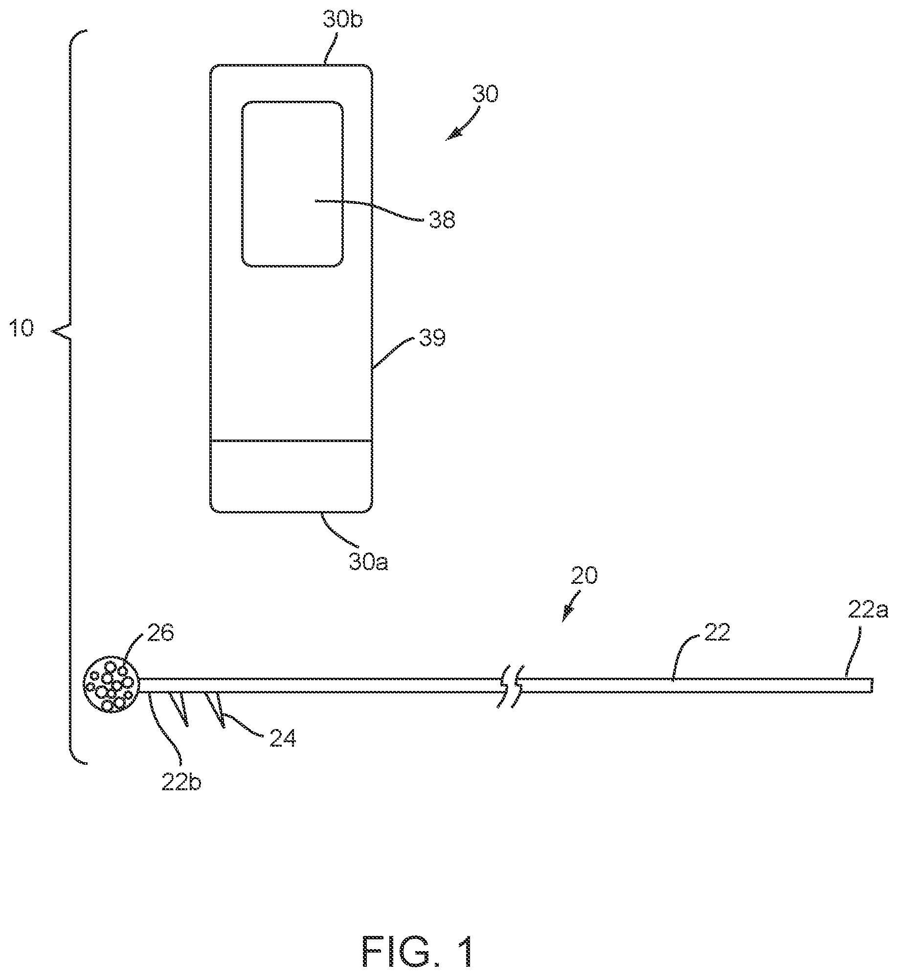 Patent US12588829 — Apparatus, systems, and methods for localizing markers or tissue structures within a body — Figure 1