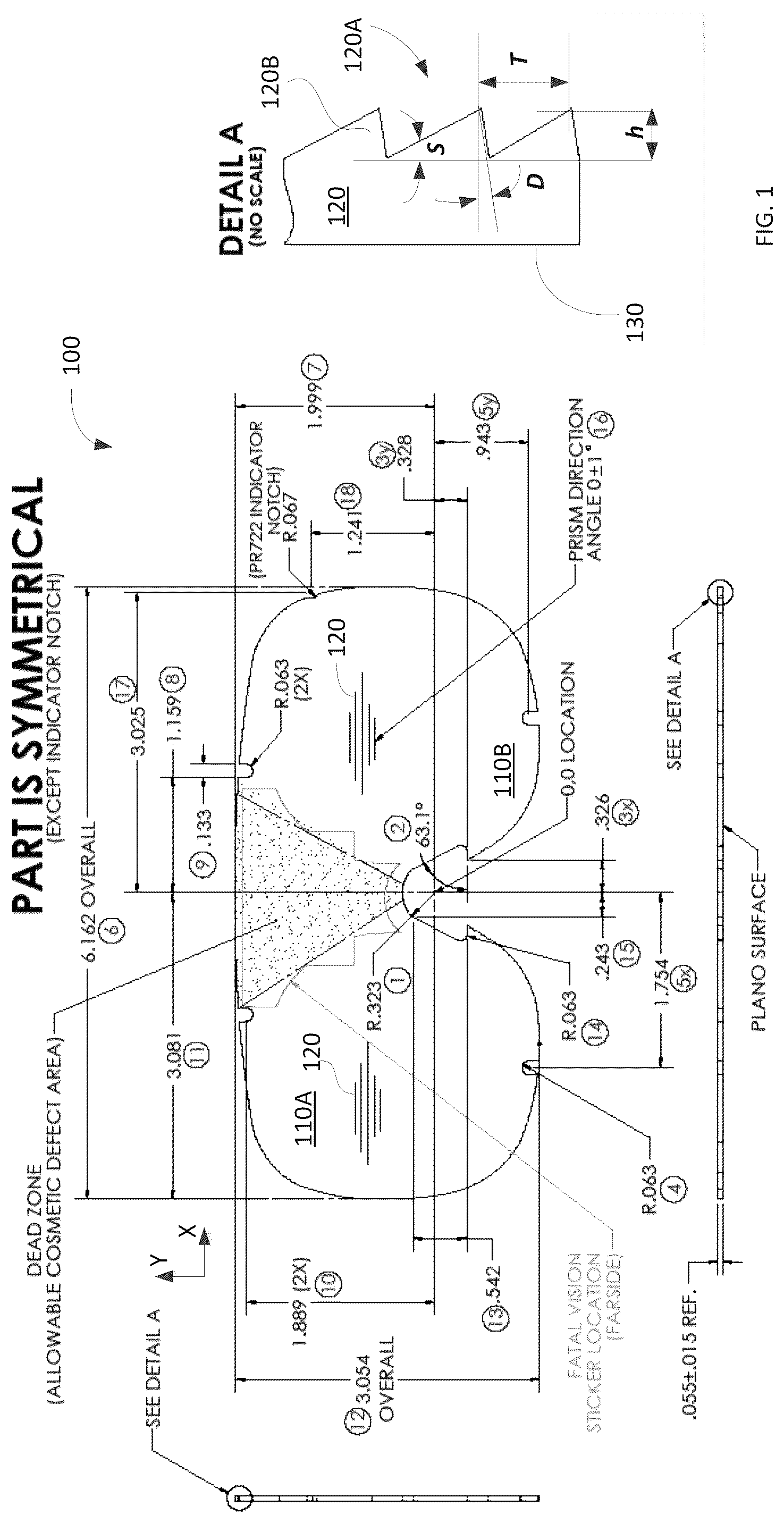 Patent US12588867 — System and method for simulating driving while being cognitively impaired — Figure 1