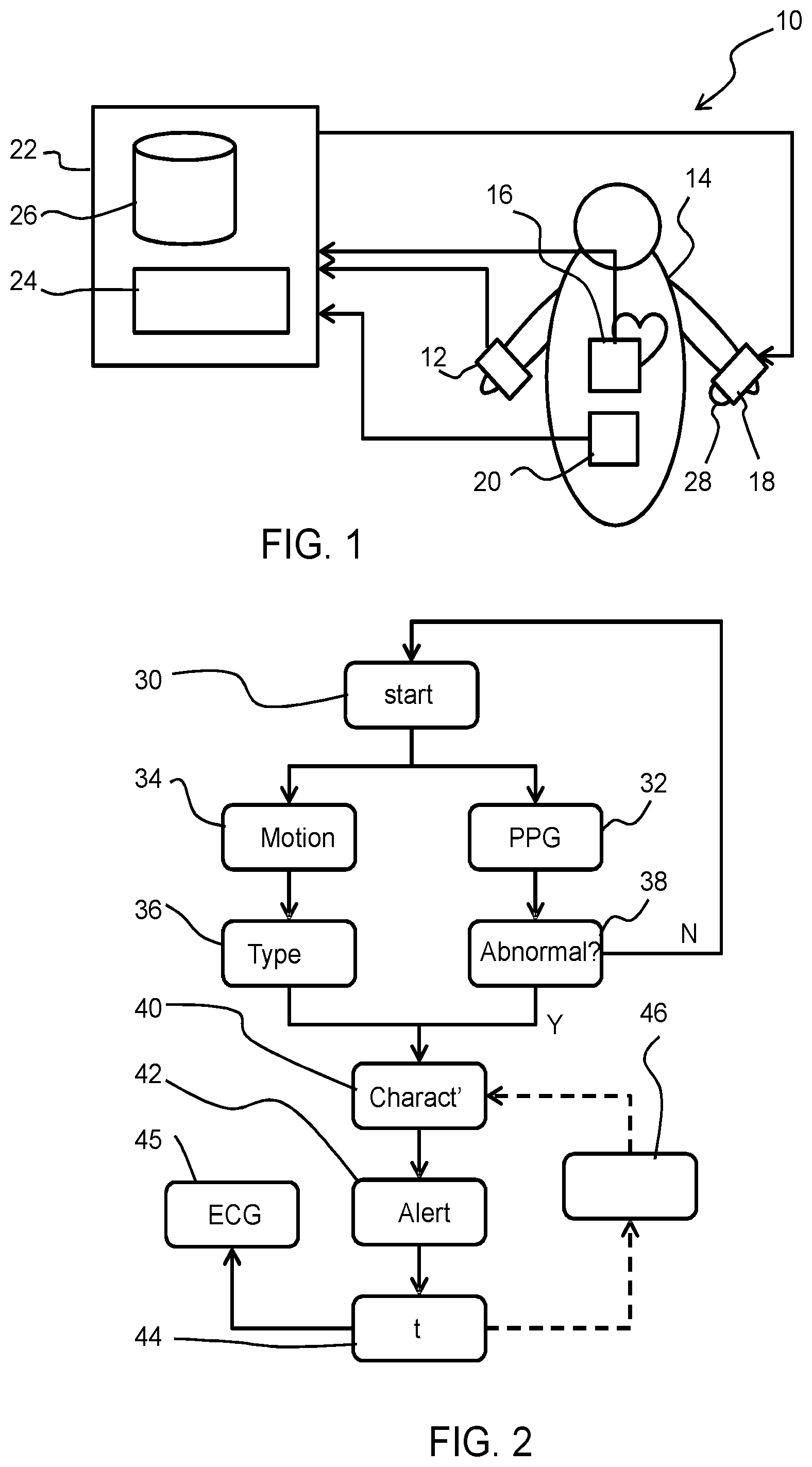 Patent US12588875 — System and method for sensing physiological parameters — Figure 1