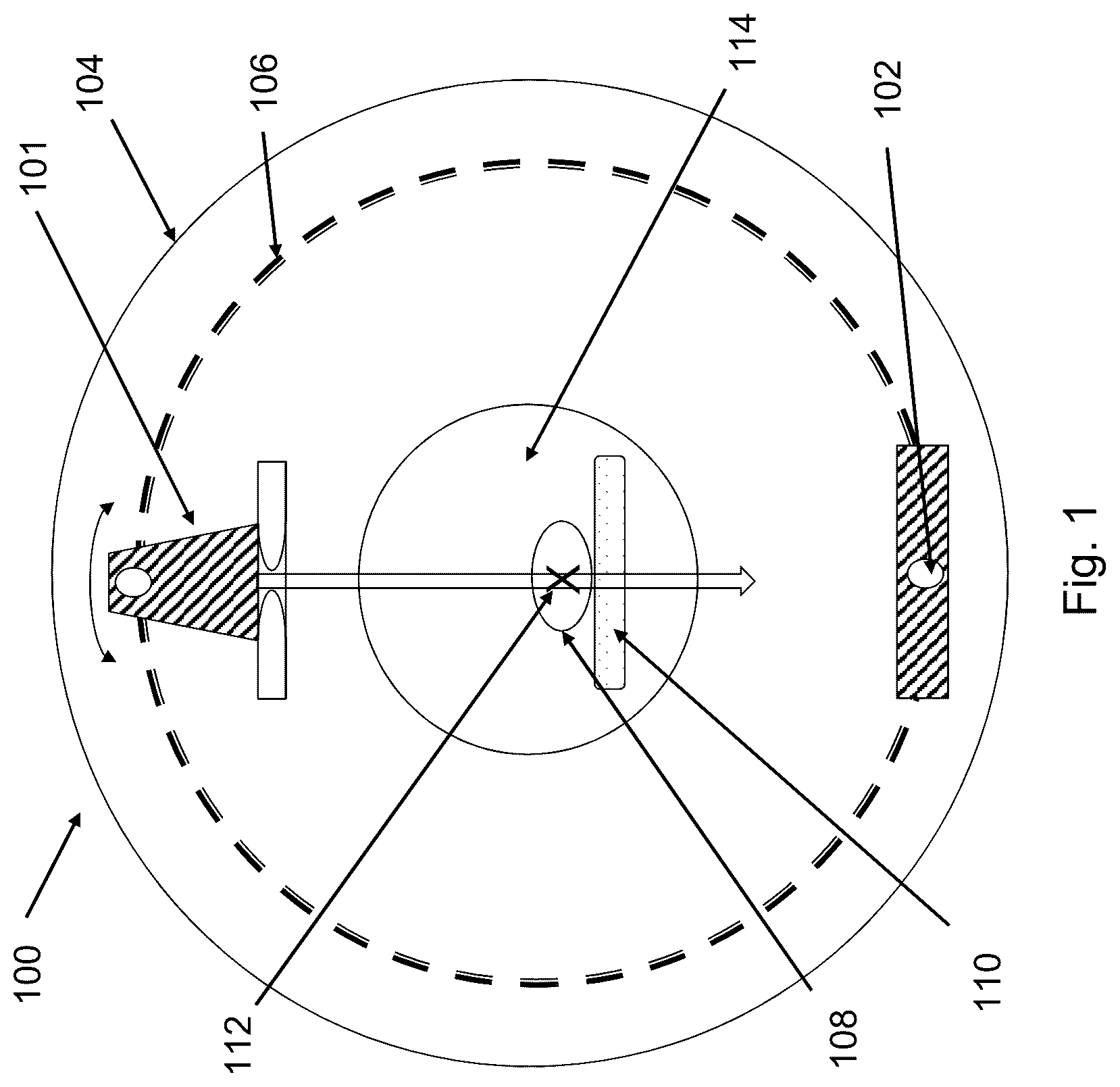 Patent US12588877 — Bore tube of a radiotherapy device — Figure 1