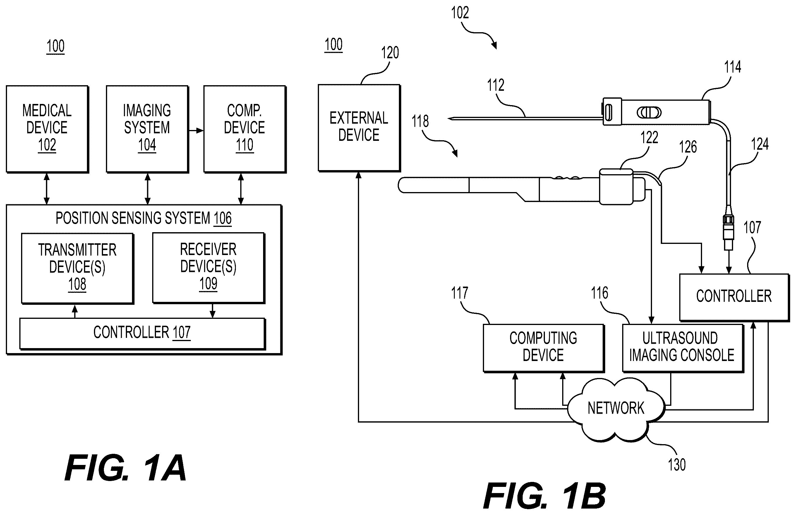 Patent US12588887 — Medical device position sensing components — Figure 1