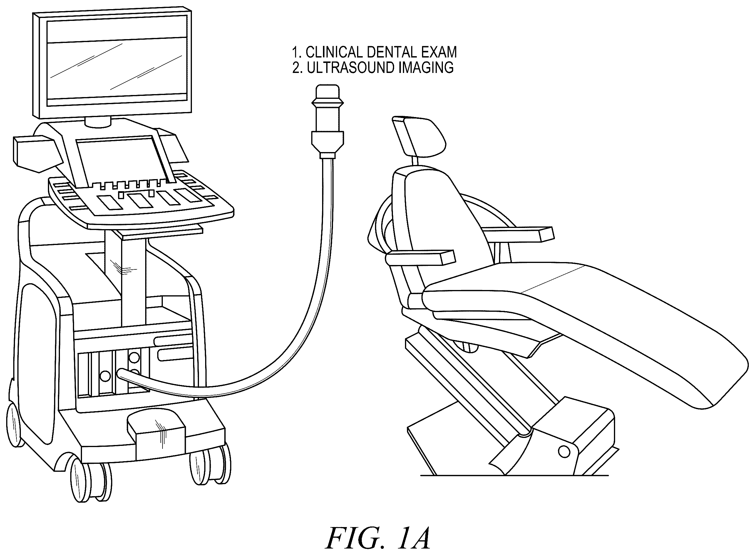 Patent US12588888 — High-resolution ultrasonography of gingival biomarkers for periodontal diagnosis in healthy and diseased subjects — Figure 1