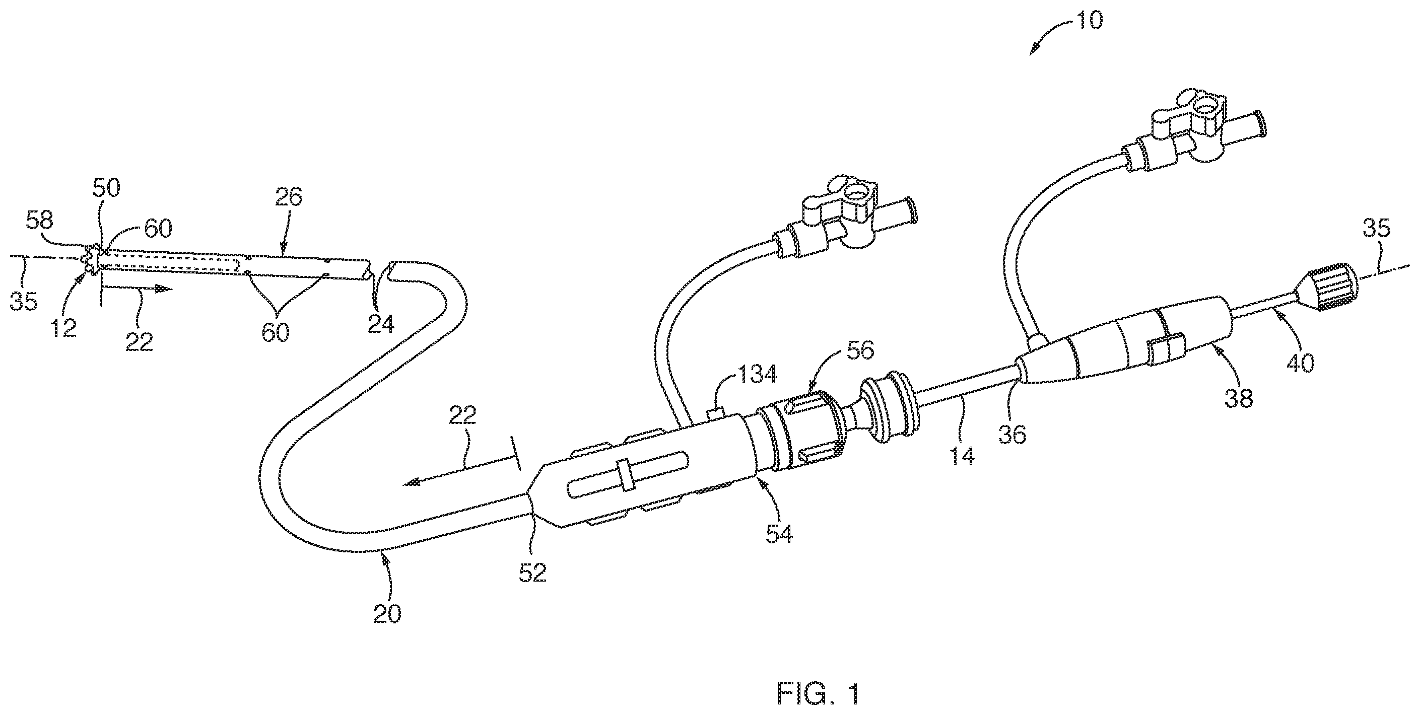 Patent US12588911 — Deflectable sheath for left atrial appendage device, system, and method thereof — Figure 1