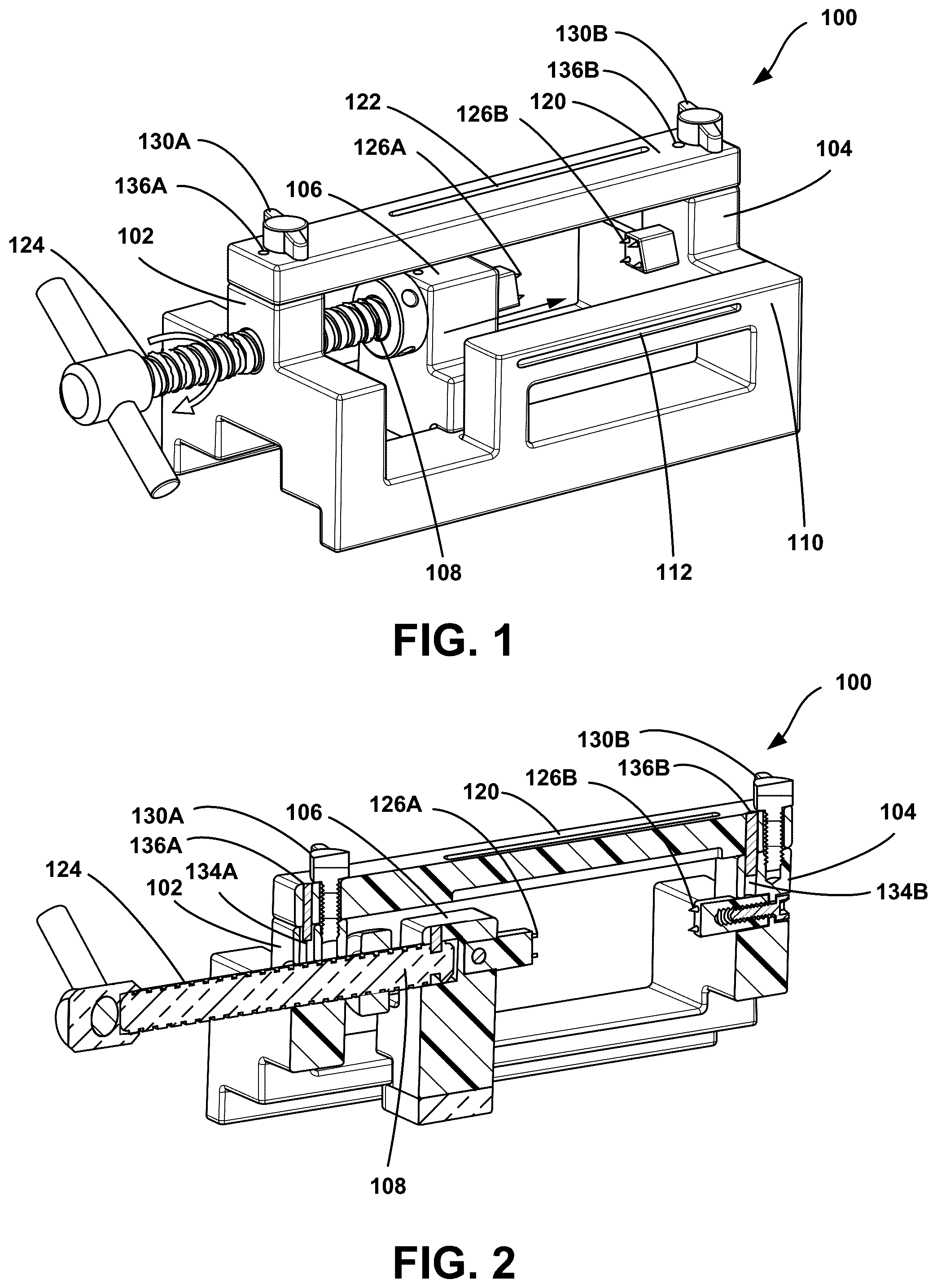 Patent US12588914 — Meniscal allograft transplantation system and methods for use — Figure 1