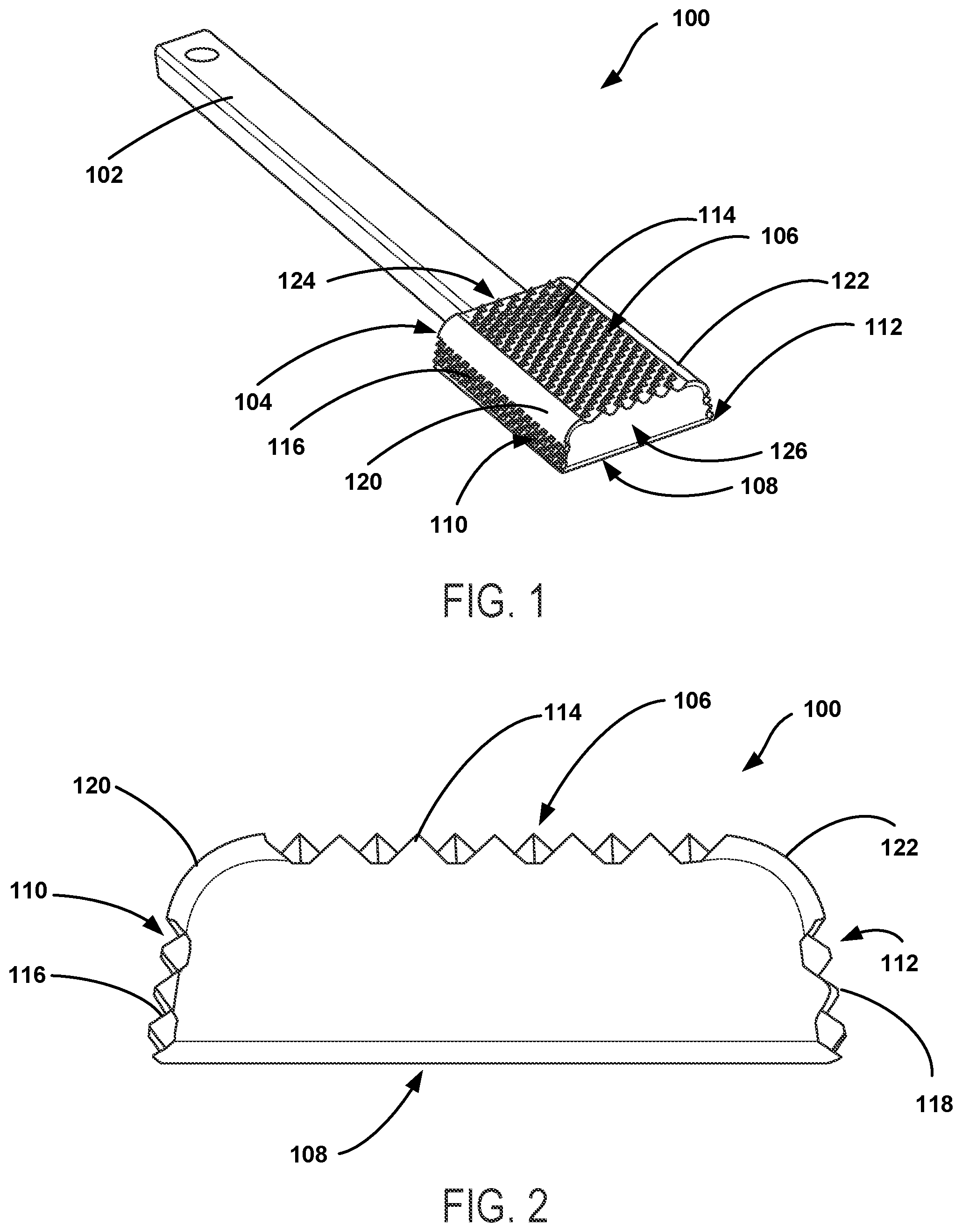 Patent US12588915 — Bone resection method by plunge milling and rasping during total ankle arthroplasty — Figure 1