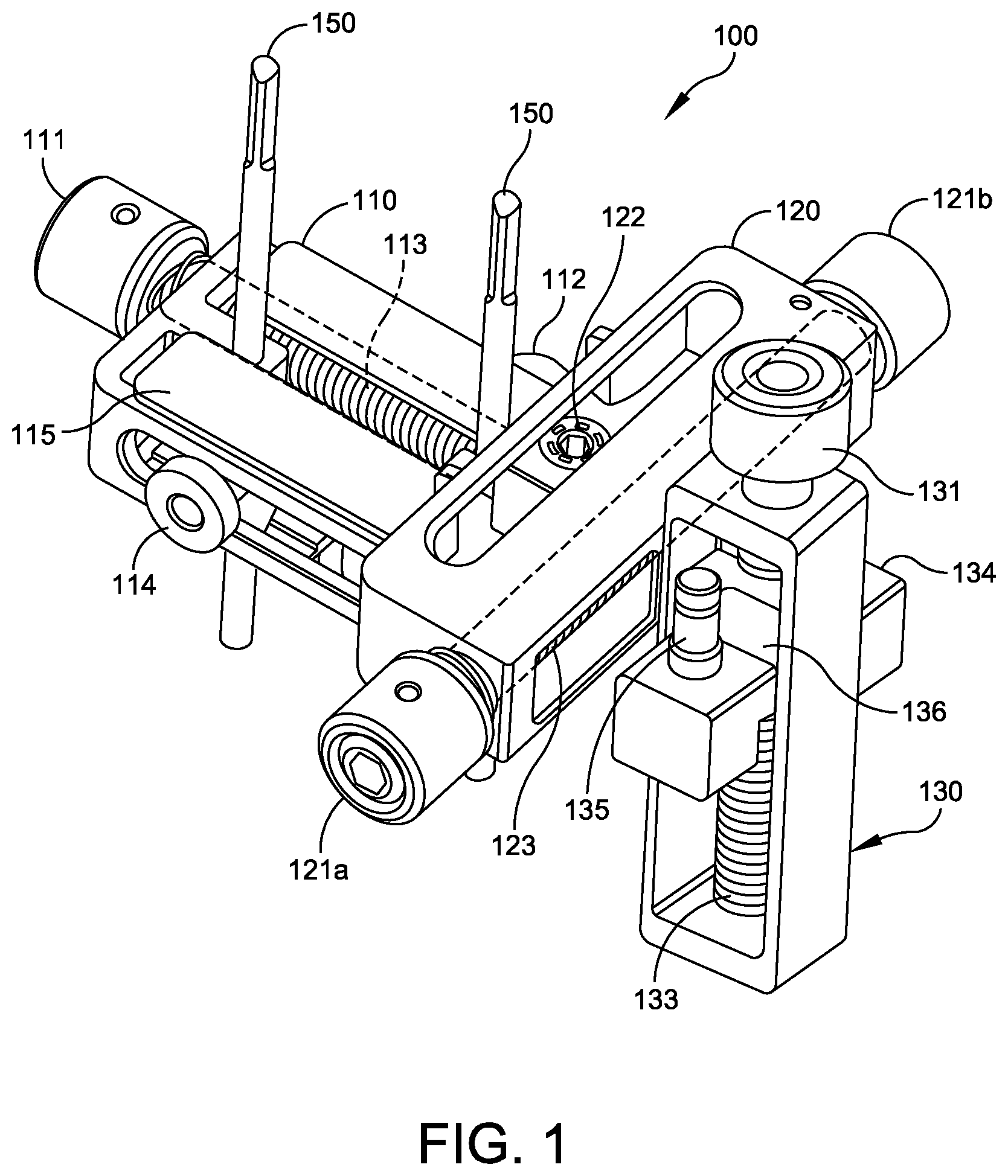 Patent US12588916 — Ankle replacement system and method — Figure 1