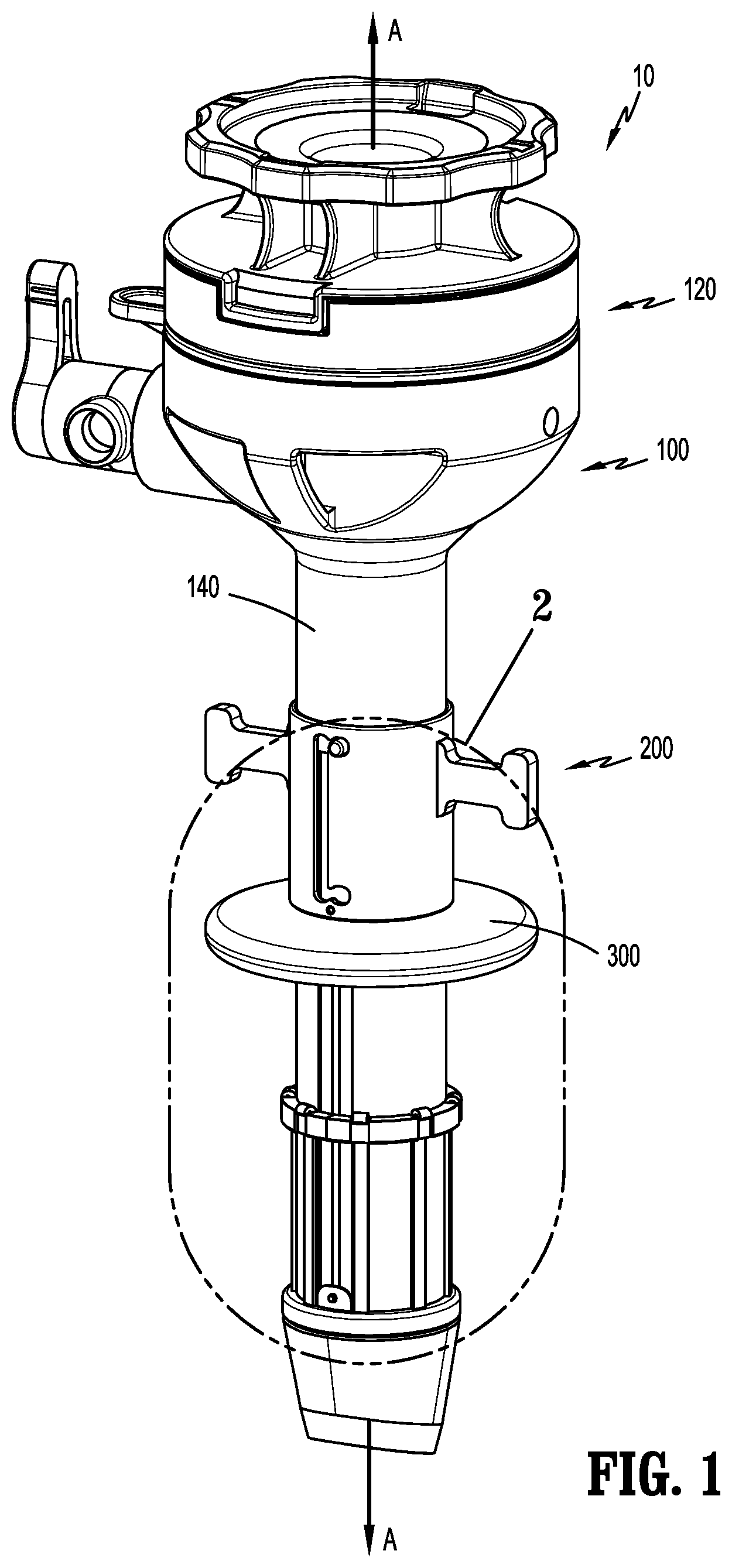 Patent US12588927 — Surgical access device with fixation mechanism — Figure 1