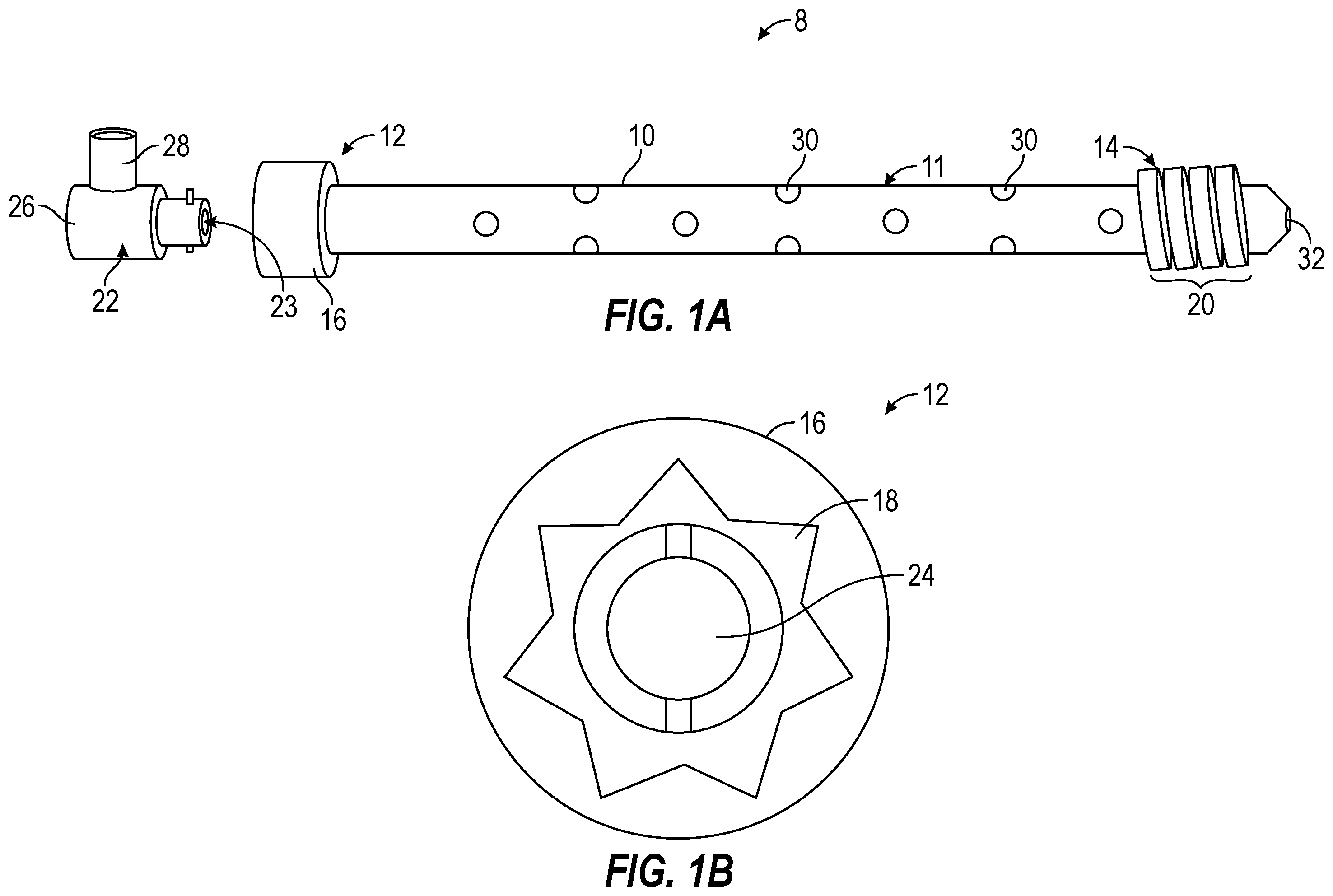 Patent US12588930 — Devices, systems, and methods of use for delivery of materials in combination with intramedullary devices — Figure 1