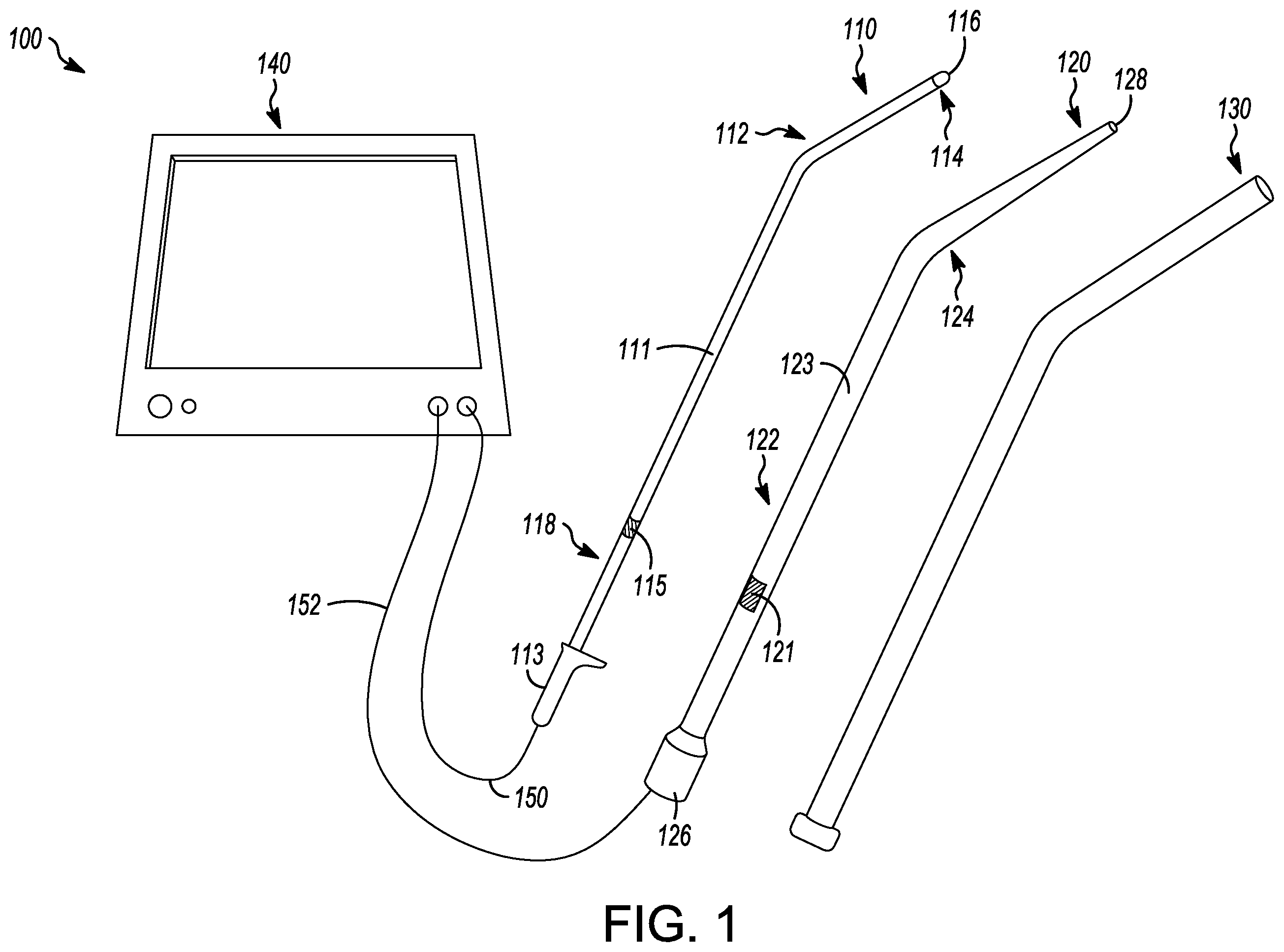 Patent US12588947 — Electrosurgical device with automatic shut-off — Figure 1