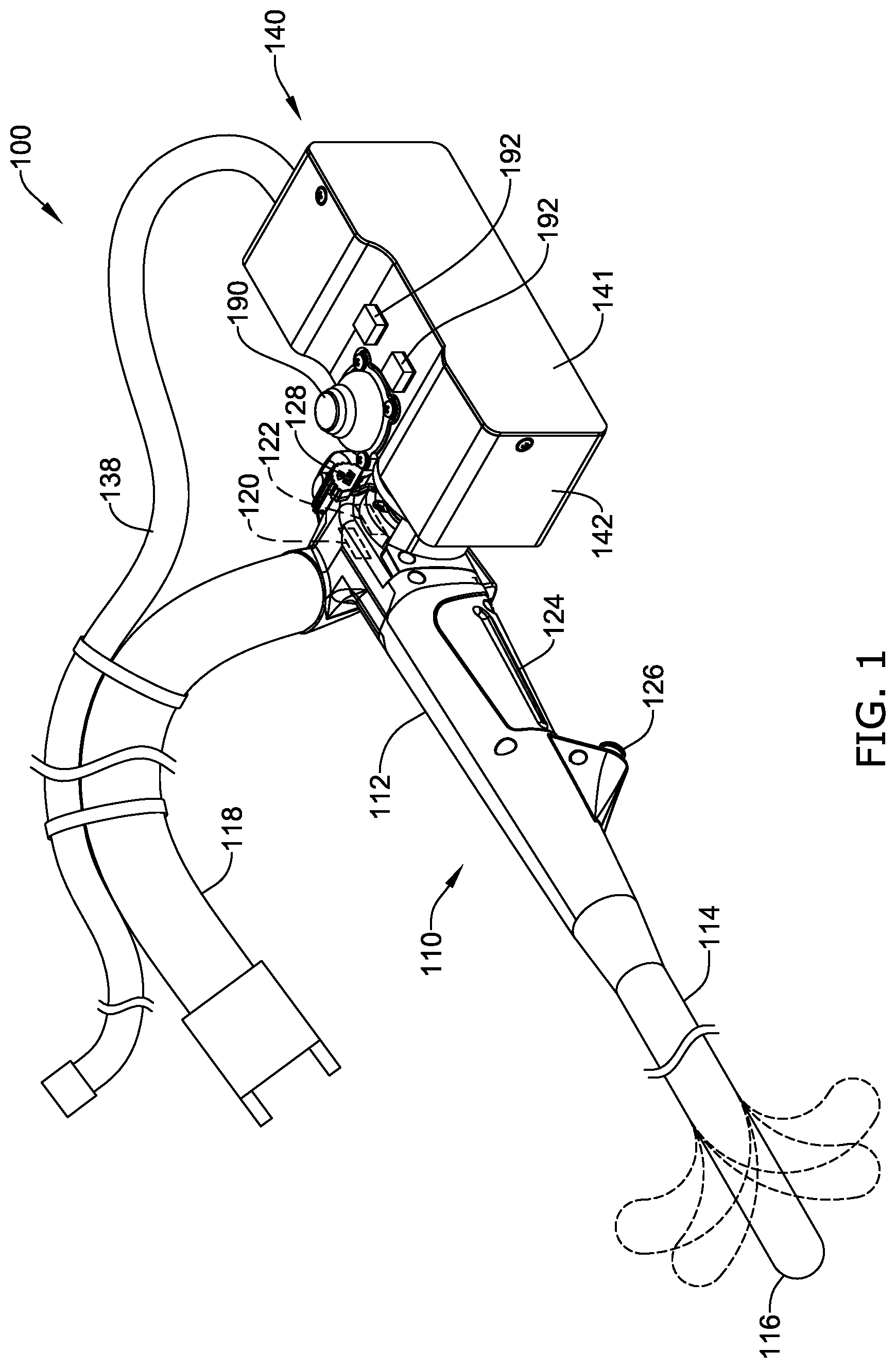 Patent US12588956 — Trajectory tracking for medical device — Figure 1