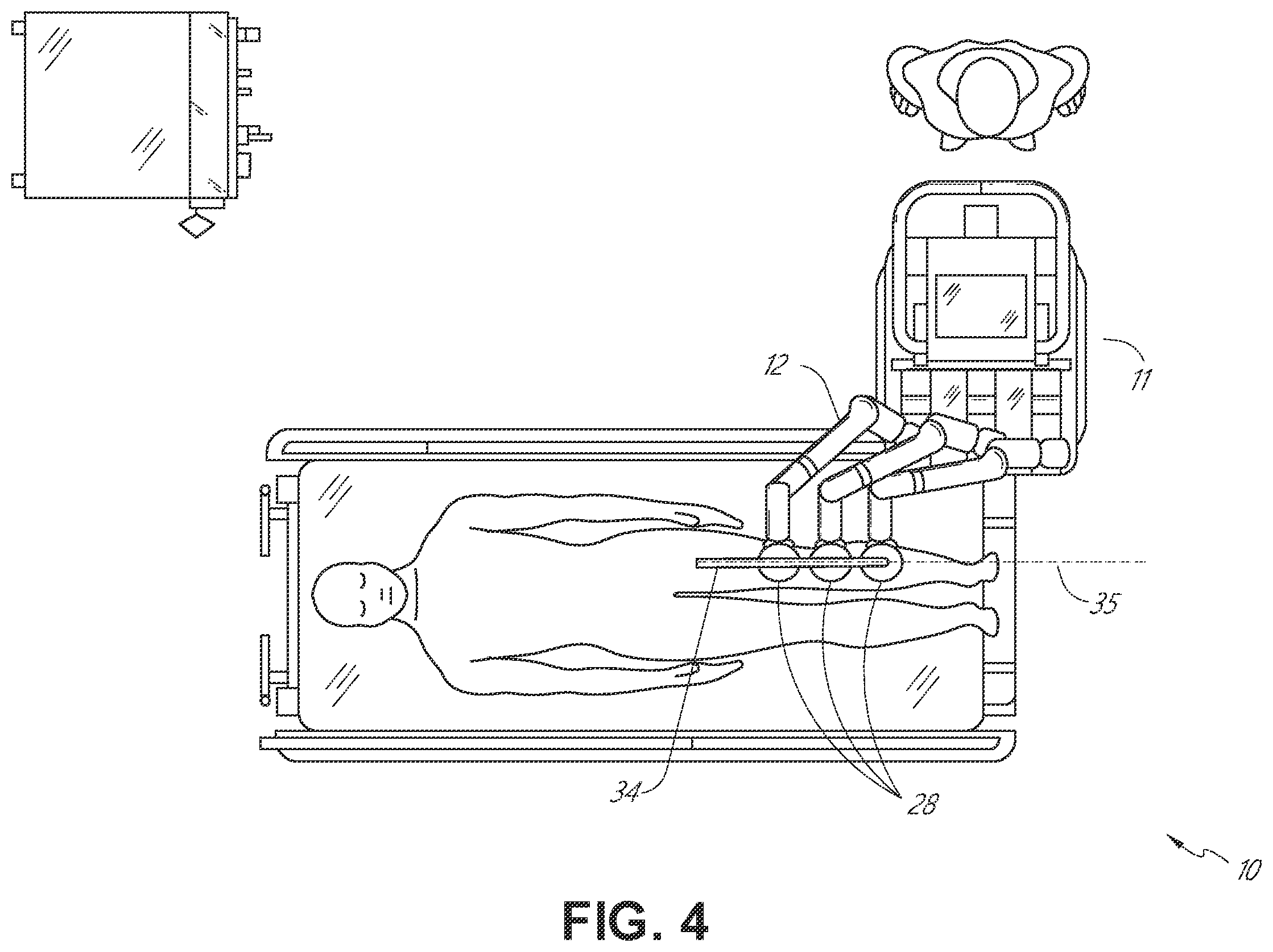 Patent US12588959 Figure 4 – Surgical instrument with magnetic sensing