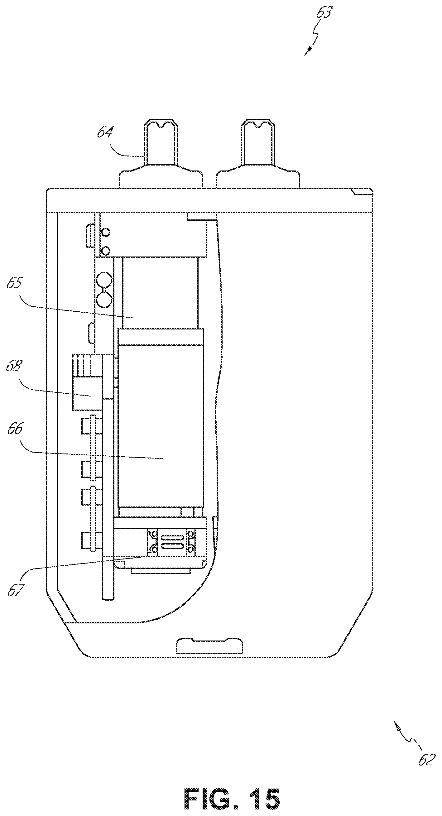 Patent US12588959 Figure 14 – Surgical instrument with magnetic sensing