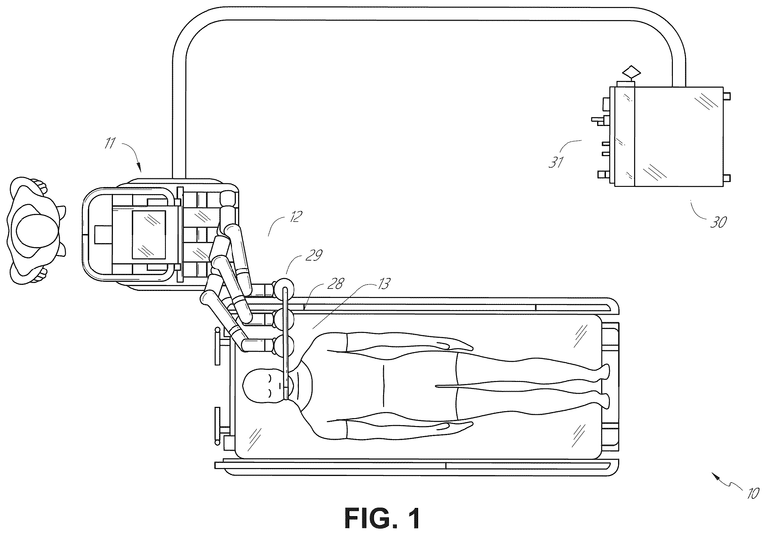 Patent US12588964 — Medical instrument guidance with robotic systems — Figure 1