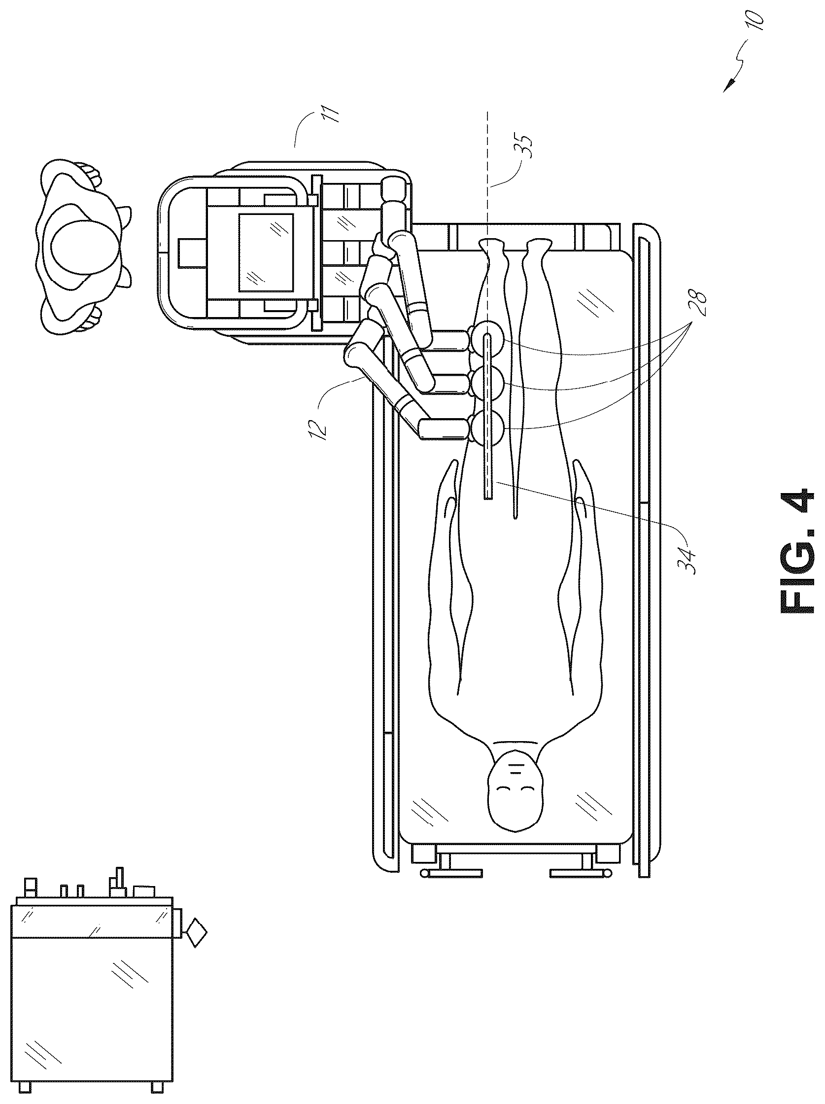 Patent US12588964 Figure 4 – Medical instrument guidance with robotic systems