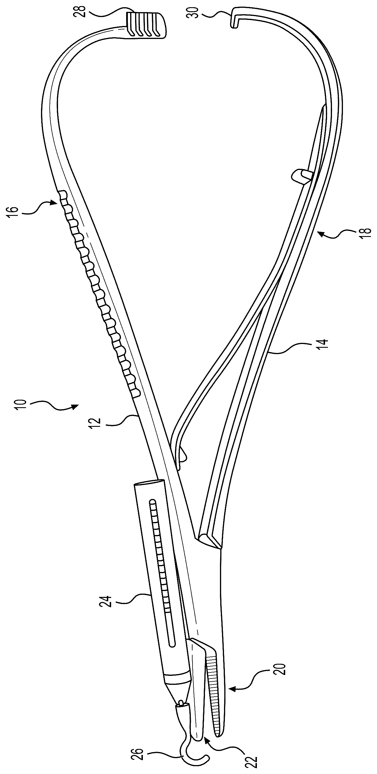 Patent US12588975 — Orthodontic pliers with force scale — Figure 1